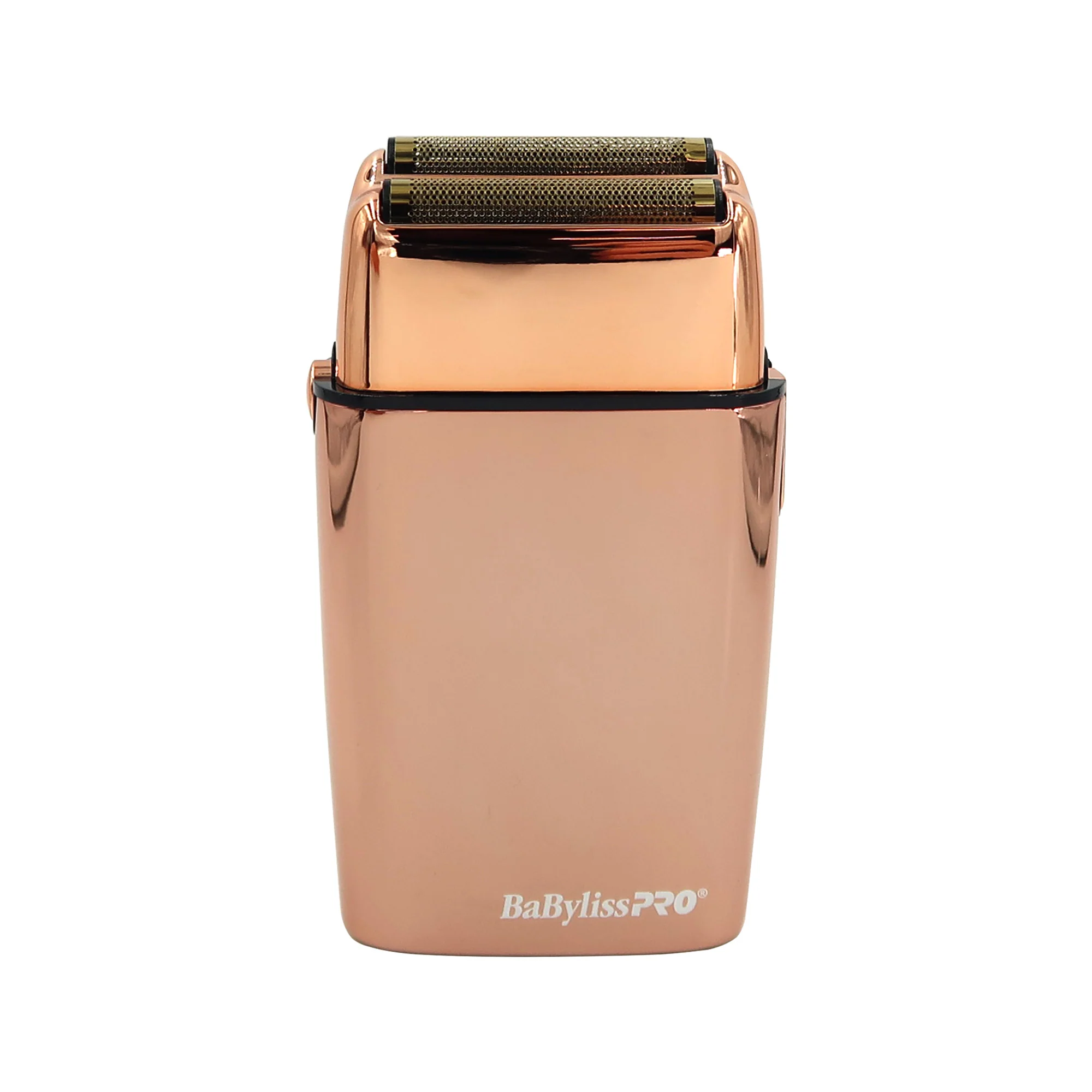 BaByliss Pro FOILFX02 Cordless Metal ROSE GOLD Double Foil Shaver FXFS2RG with Fade Brush BPFADEB and 9" Comb - Image 2
