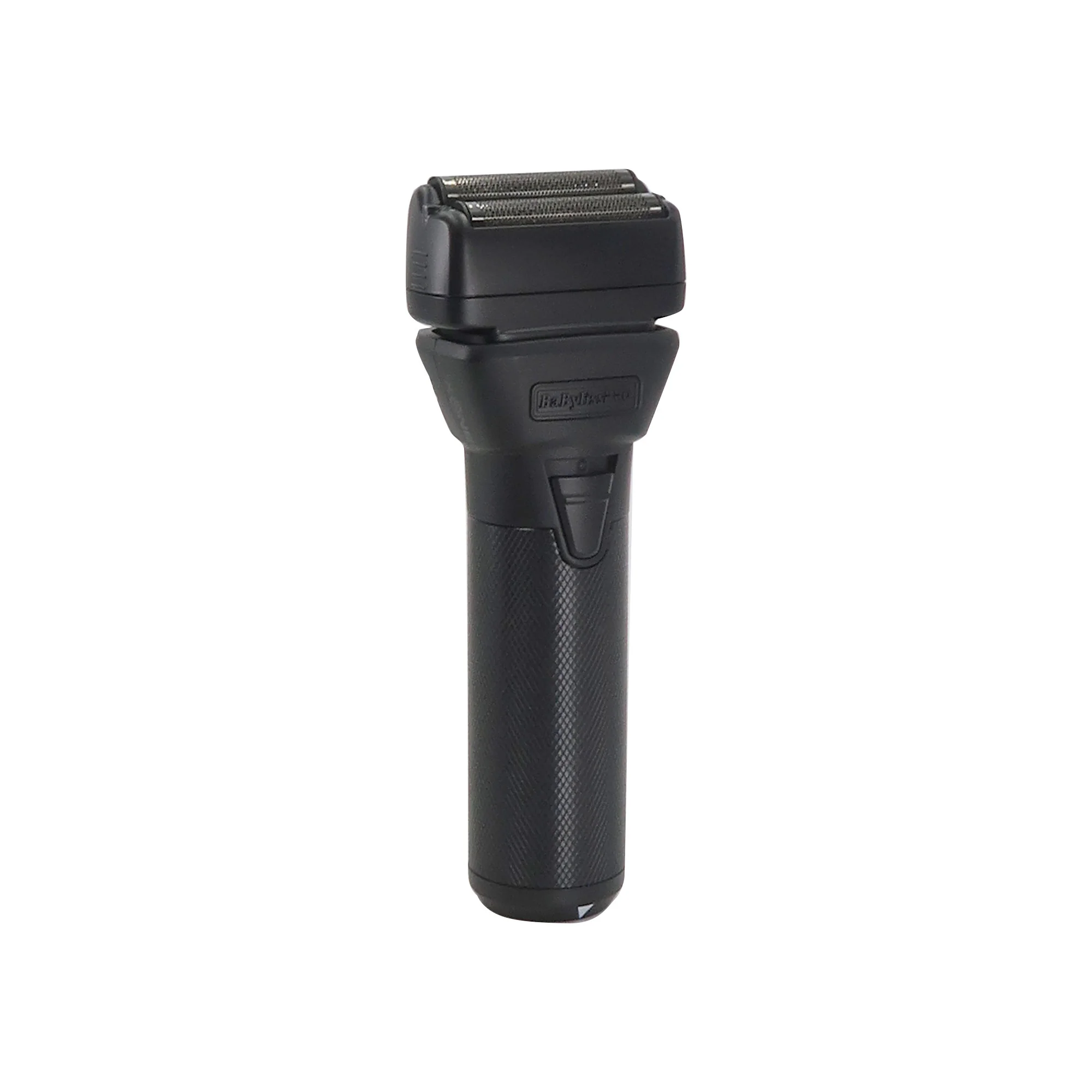 BaByliss Pro FXONE BLACKFX All-Metal Interchangeable-Battery Shaver #FX79FSMB with Babyliss Pro Barberology Industrial Barber Apron and Wahl Flat Top Comb White - Image 2