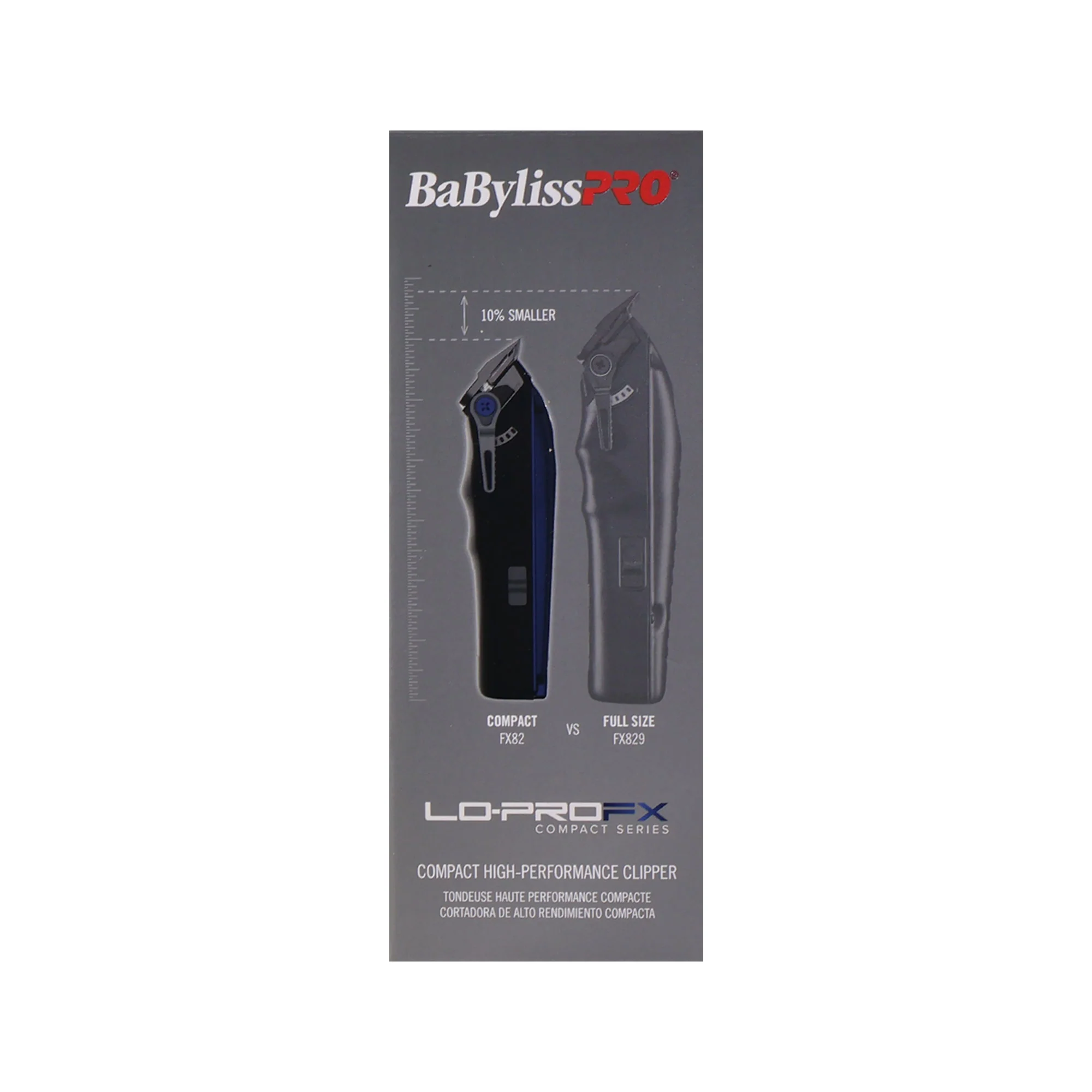BaBylissPRO FXONE LO-PROFX FX82 Compact Clipper with 9" Barberology Clipper Comb for Professional Grooming - Image 7