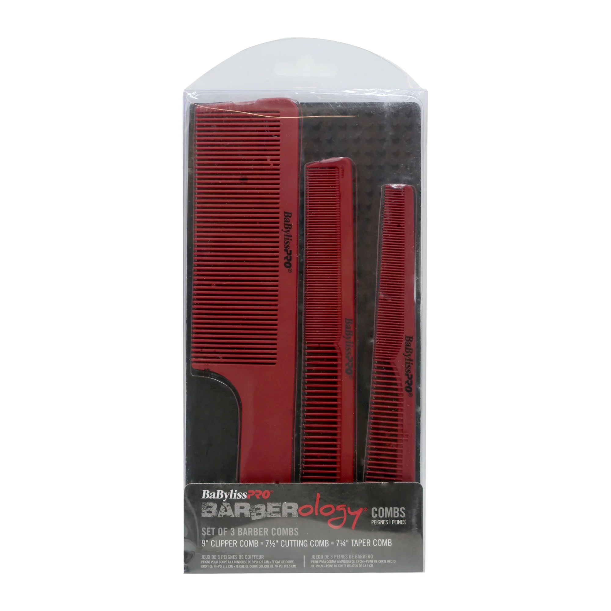 BaByliss Pro FXONE BLACKFX All-Metal Interchangeable-Battery Clipper FX899MB with Professional Cutting Cape and Comb Set (Clipper, Cutting, Taper Combs) - Image 8