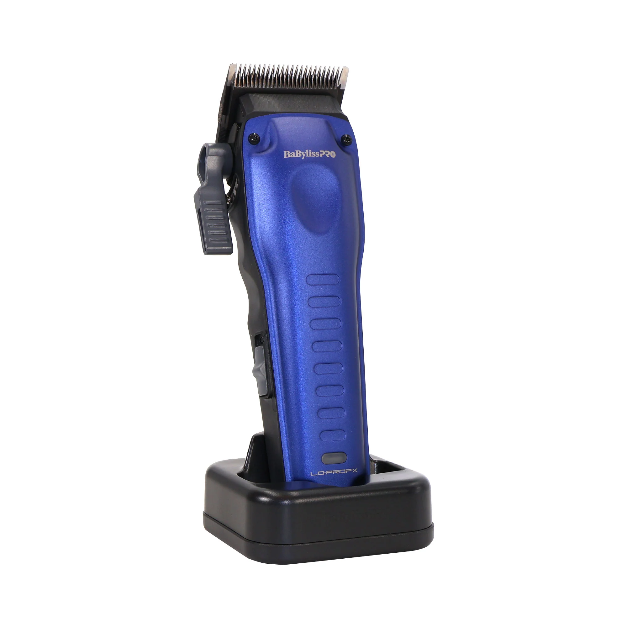 BaBylissPRO FXONE LO-PROFX FX82 Clipper & FX72 Trimmer Kit Blue with Fade Brush, Comb and Cutting Cape - Image 2