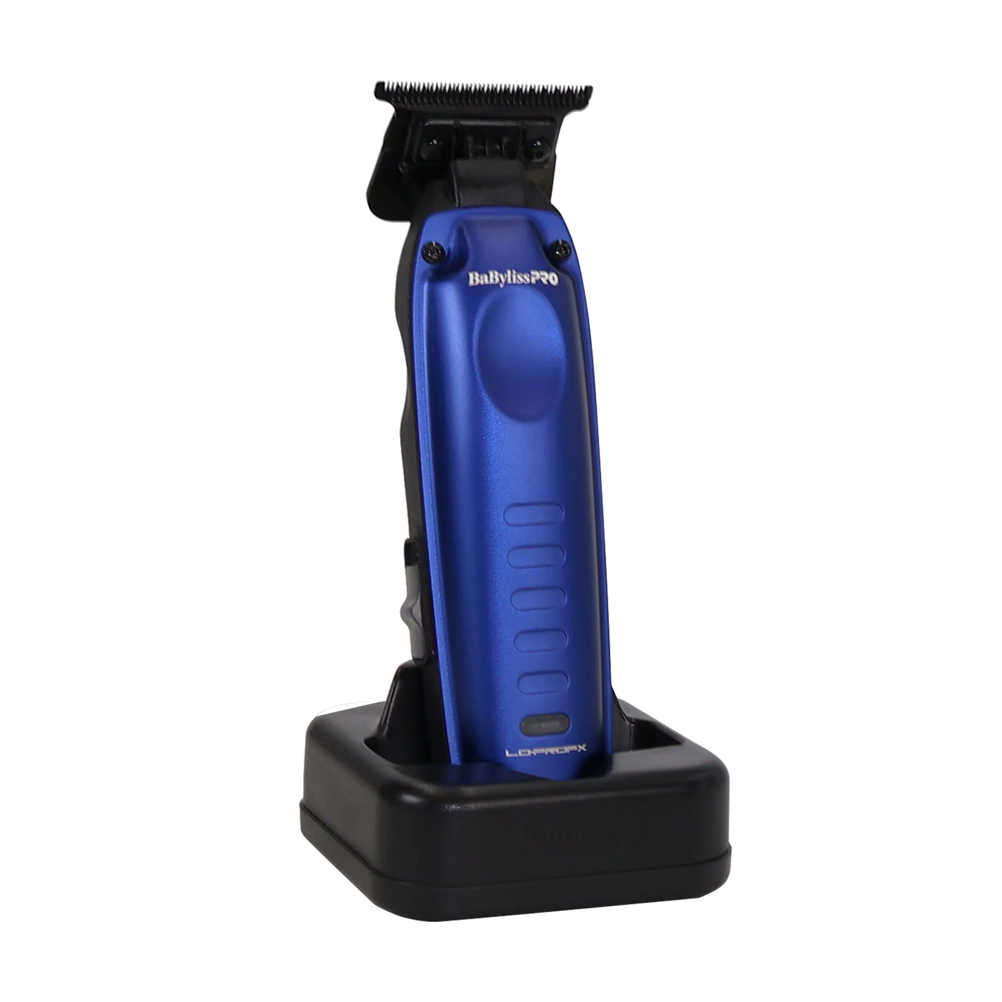 BaBylissPRO FXONE LO-PROFX FX72 Low Profile Trimmer Kit Blue with Fade Brush, 9" Comb and Trimmer Pouch - Image 4