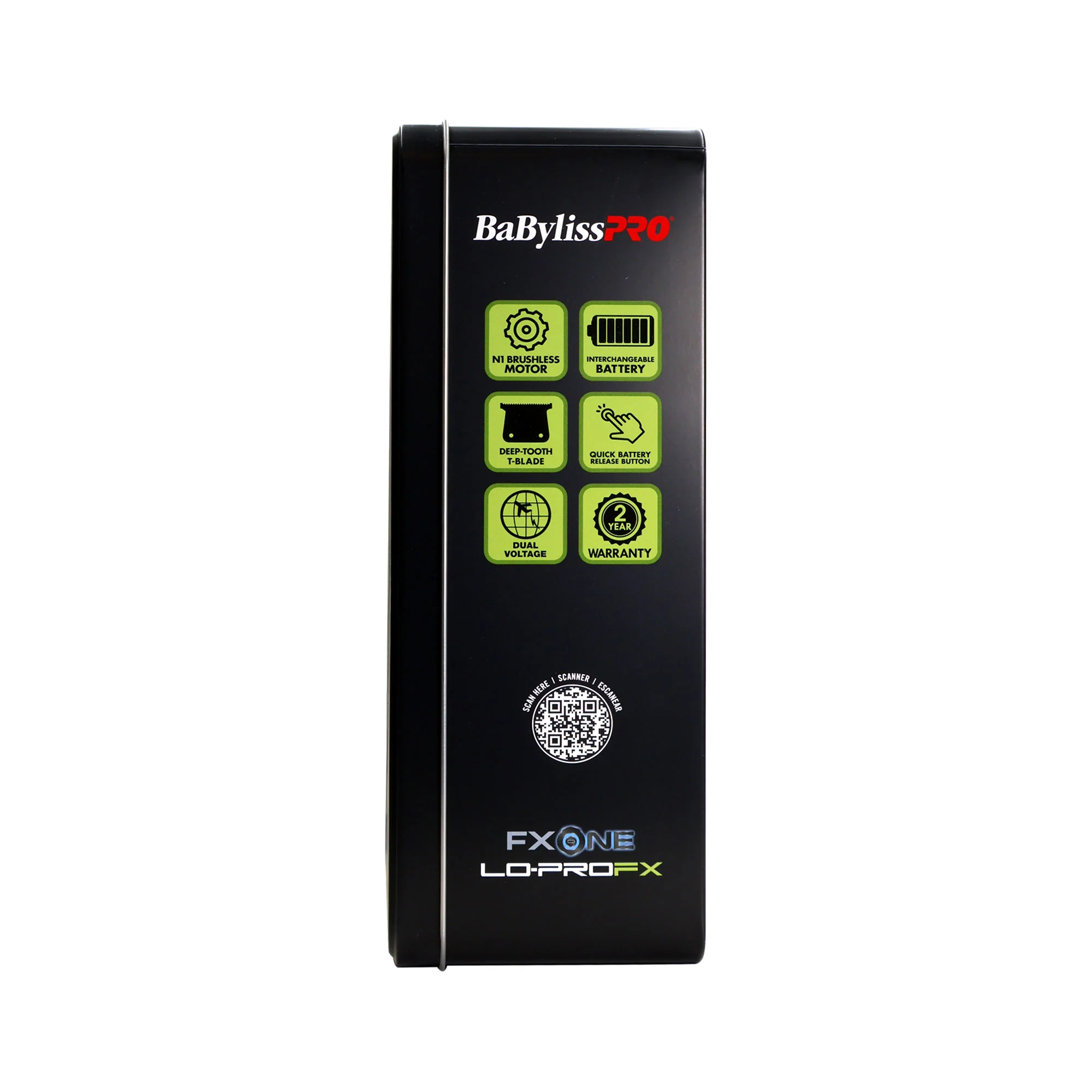 BaBylissPRO FXONE LoProFX Limited Edition Neon Yellow Clipper FX829 & Trimmer FX729NY + All-in-One Spray & Cutting Cape - Image 9