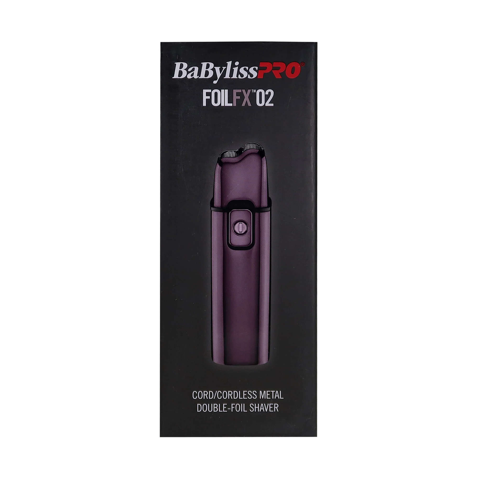 BaByliss Pro LIMITED EDITION Cordless Metal Double Foil Shaver (Purple) FXFS2P with Barberology 9" Comb and Barber Apron - Image 7