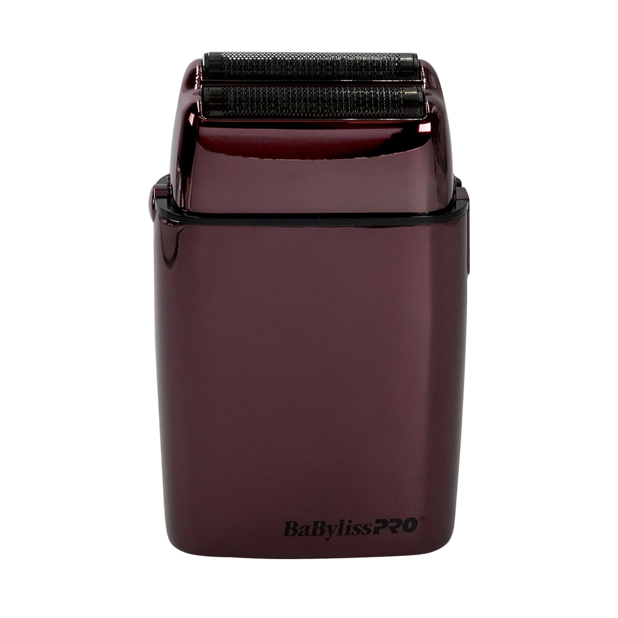 BaByliss Pro LIMITED EDITION Cordless Metal Double Foil Shaver (Purple) FXFS2P with Barberology Comb Set (Clipper, Cutting, Taper Combs) - Red - Image 2