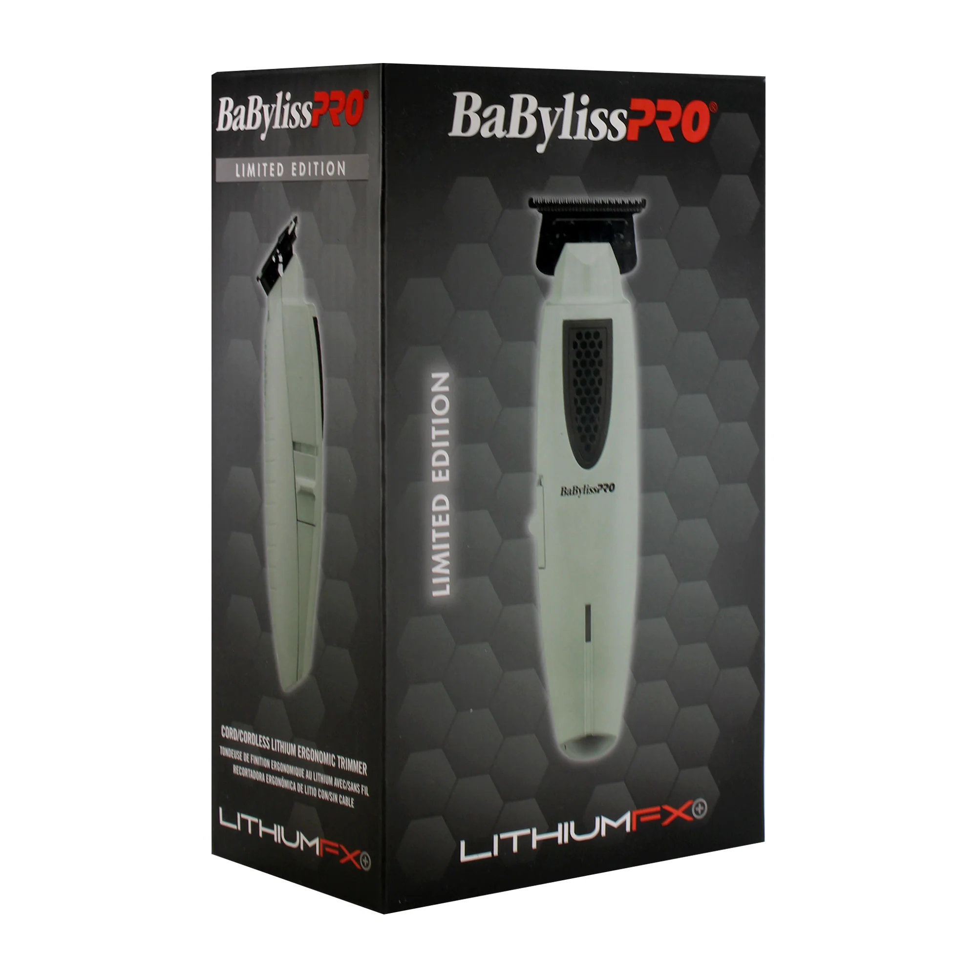 BaByliss Trimmer FX773NGY + LithiumFX+ Double Foil Shaver FXFS573GY Cordless Grooming Set - Image 5