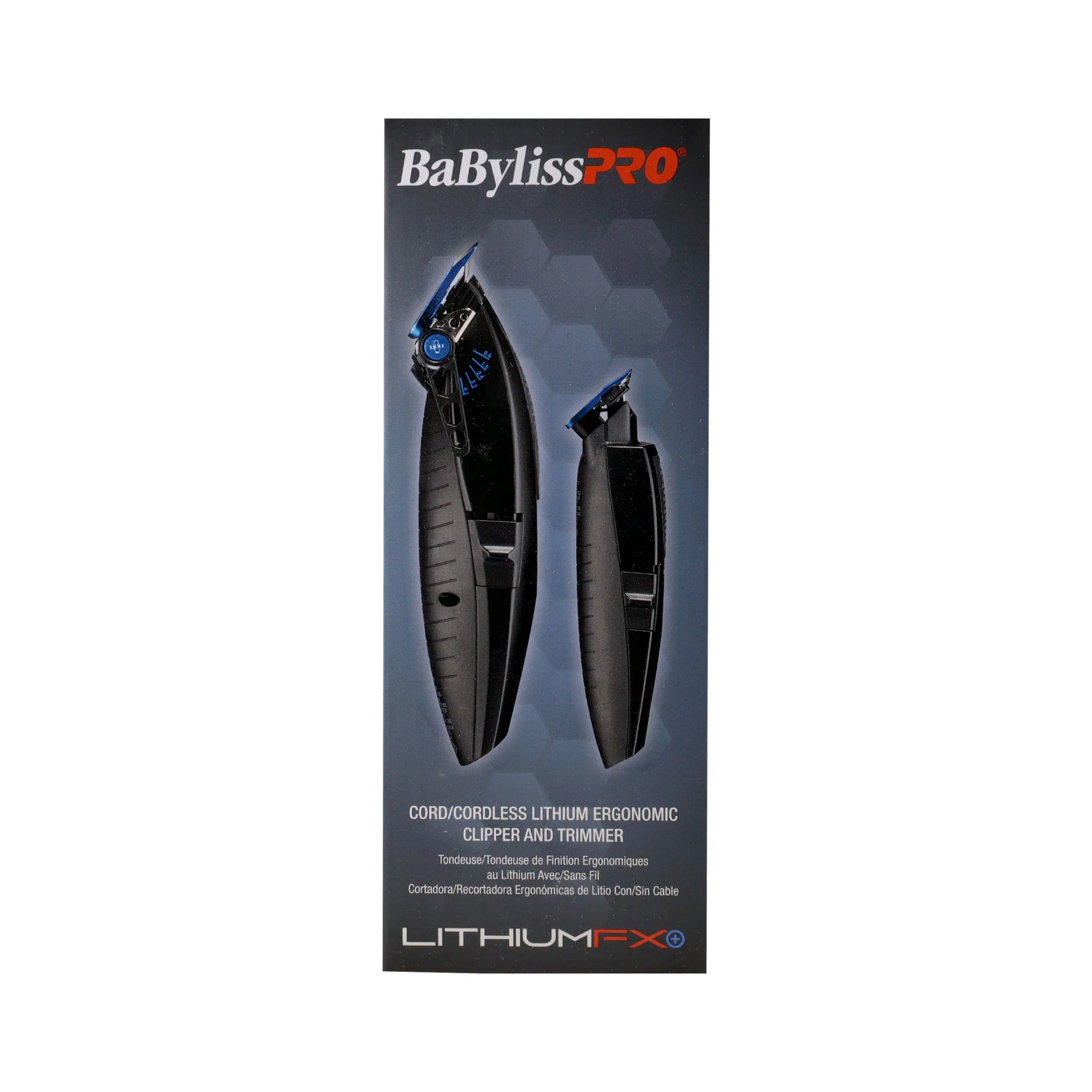 BaBylissPRO LithiumFX+ Ergonomic Clipper & Trimmer Value Set (FX73DUOCTMB) - Image 6