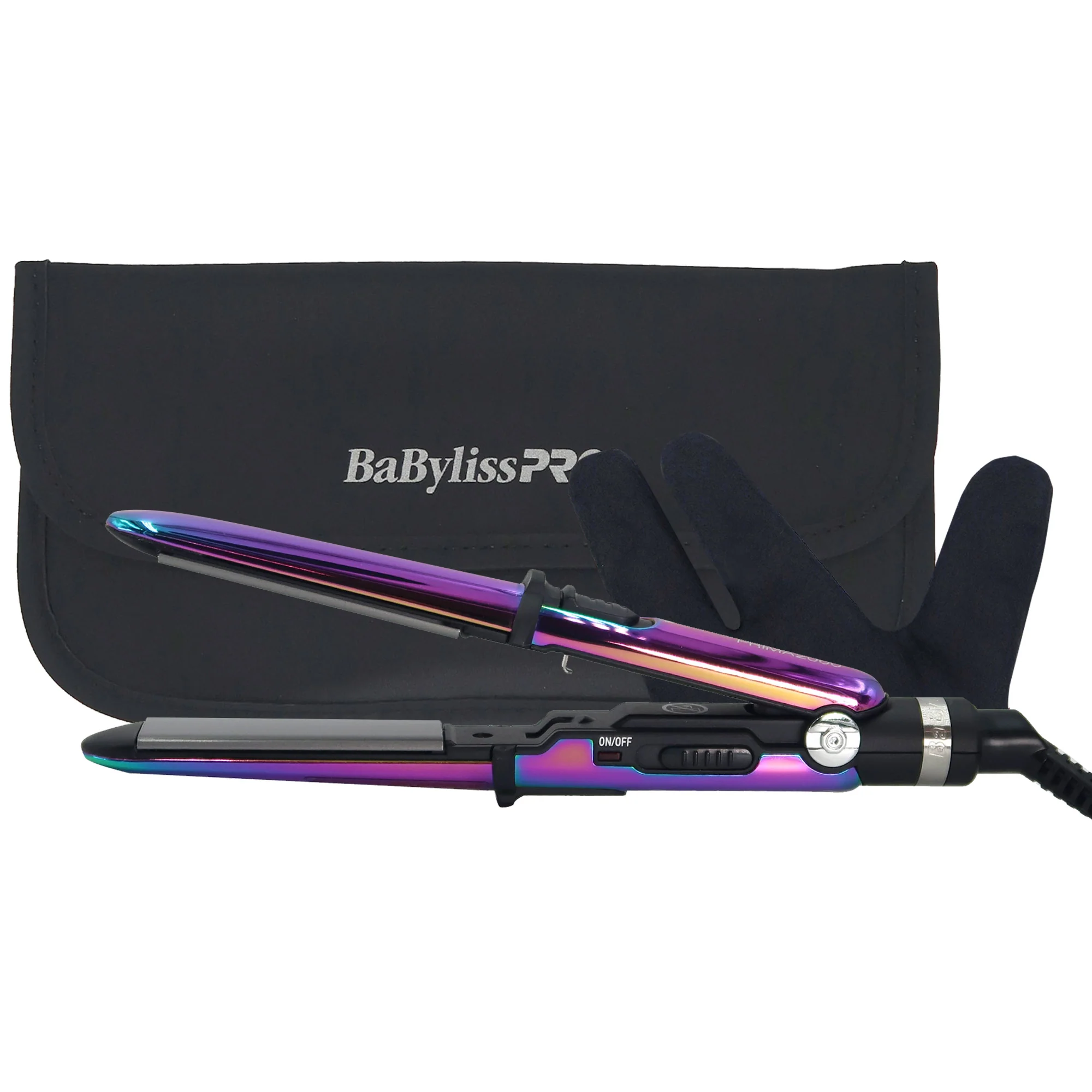 BaByliss Pro LIMITED EDITION Nano Titanium Prima 3000 Flat Iron 1¼" BNTP3000TUC with Nano Titanium 1" Compact Curling Wand BNTMWUC and Prima2000 3/4"  Mini Flat - Image 9