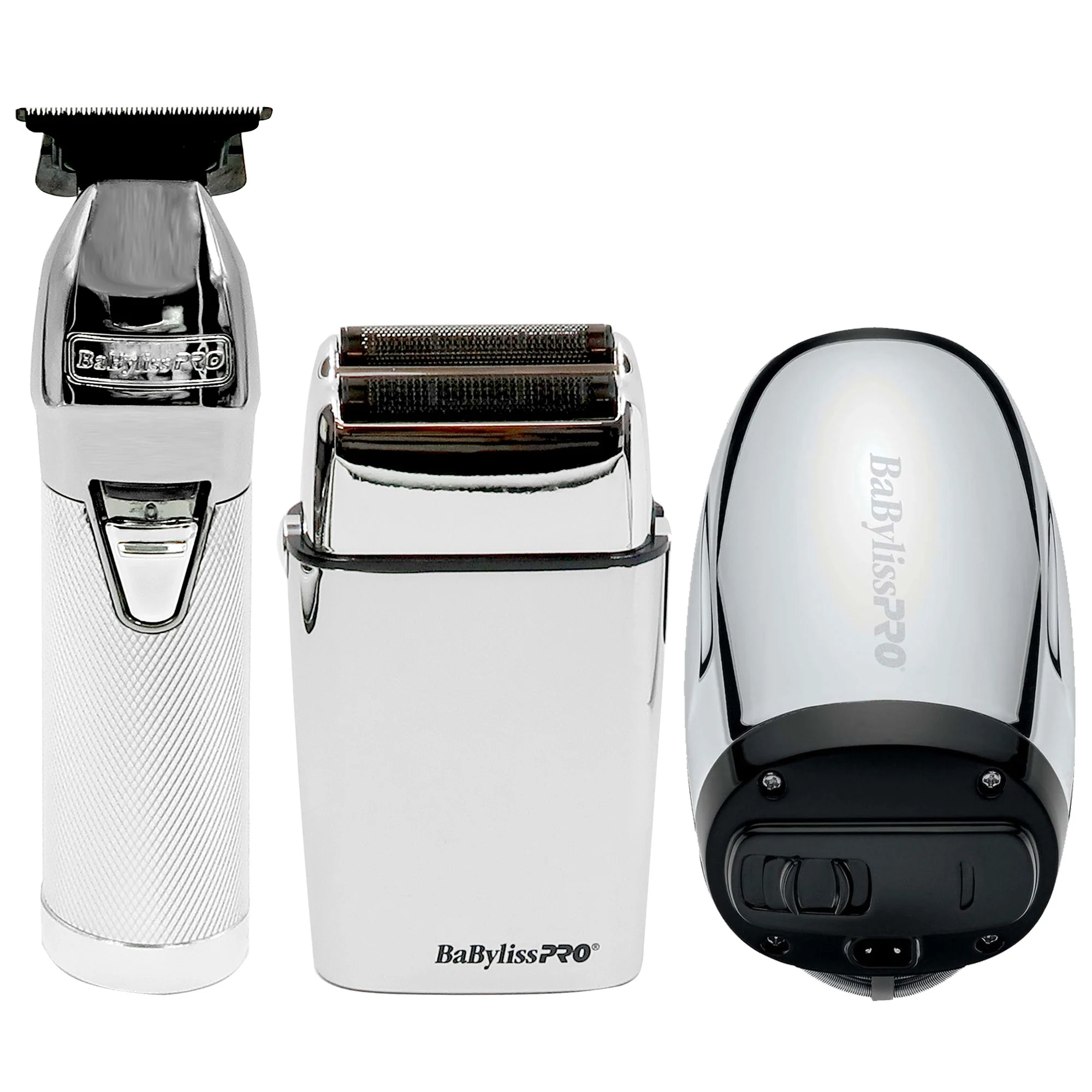 BabyLiss Pro Vibe FX Cord/Cordless Massager FXSSM1 with LIMITEDFX Collection Limited Edition Trimmer and Double Foil Shaver FXDUOFS2TS