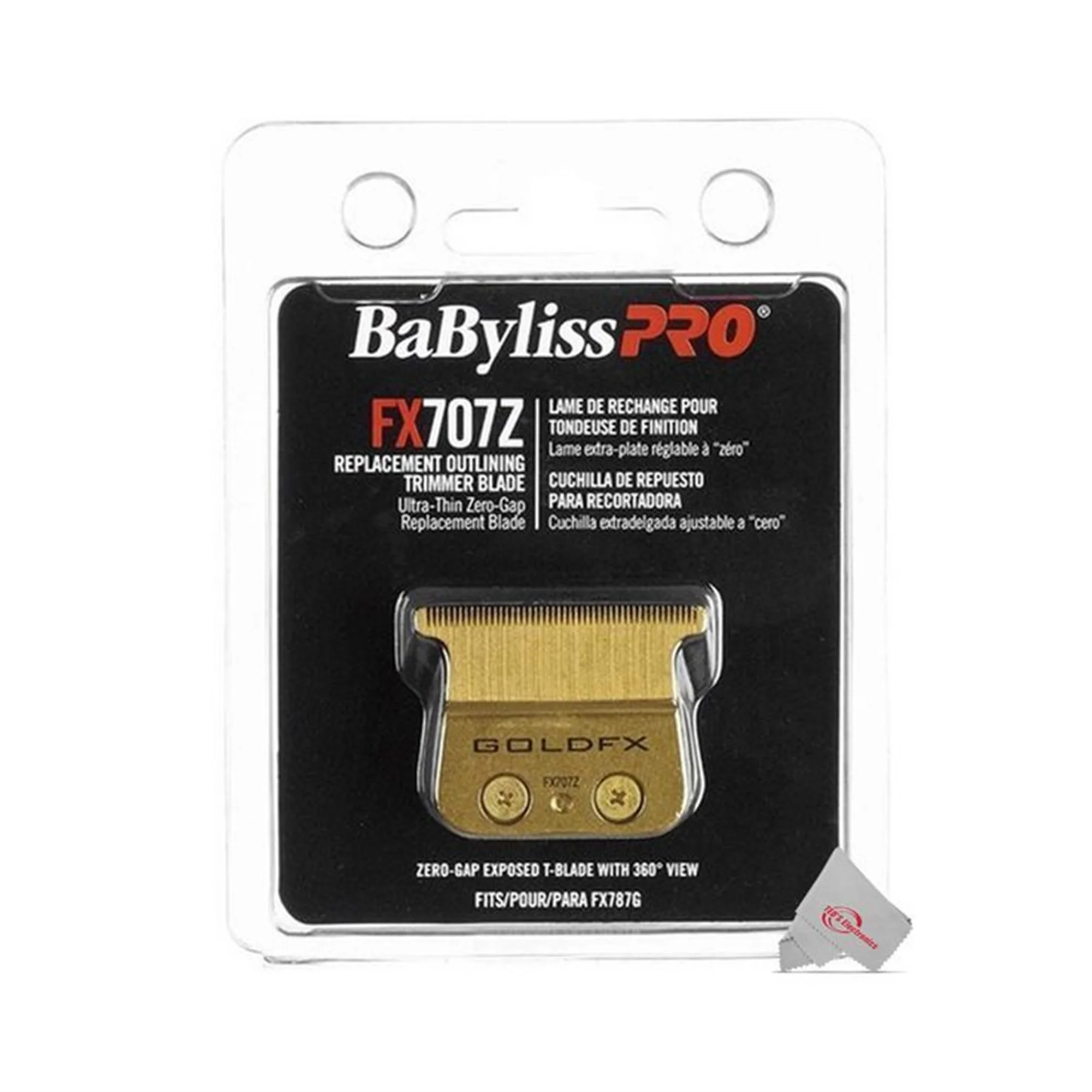 2x BaByliss PRO FX707Z Replacement Outlining Trimmer Blade Zero Gap T-Blade for FX787 Trimmers - Image 3