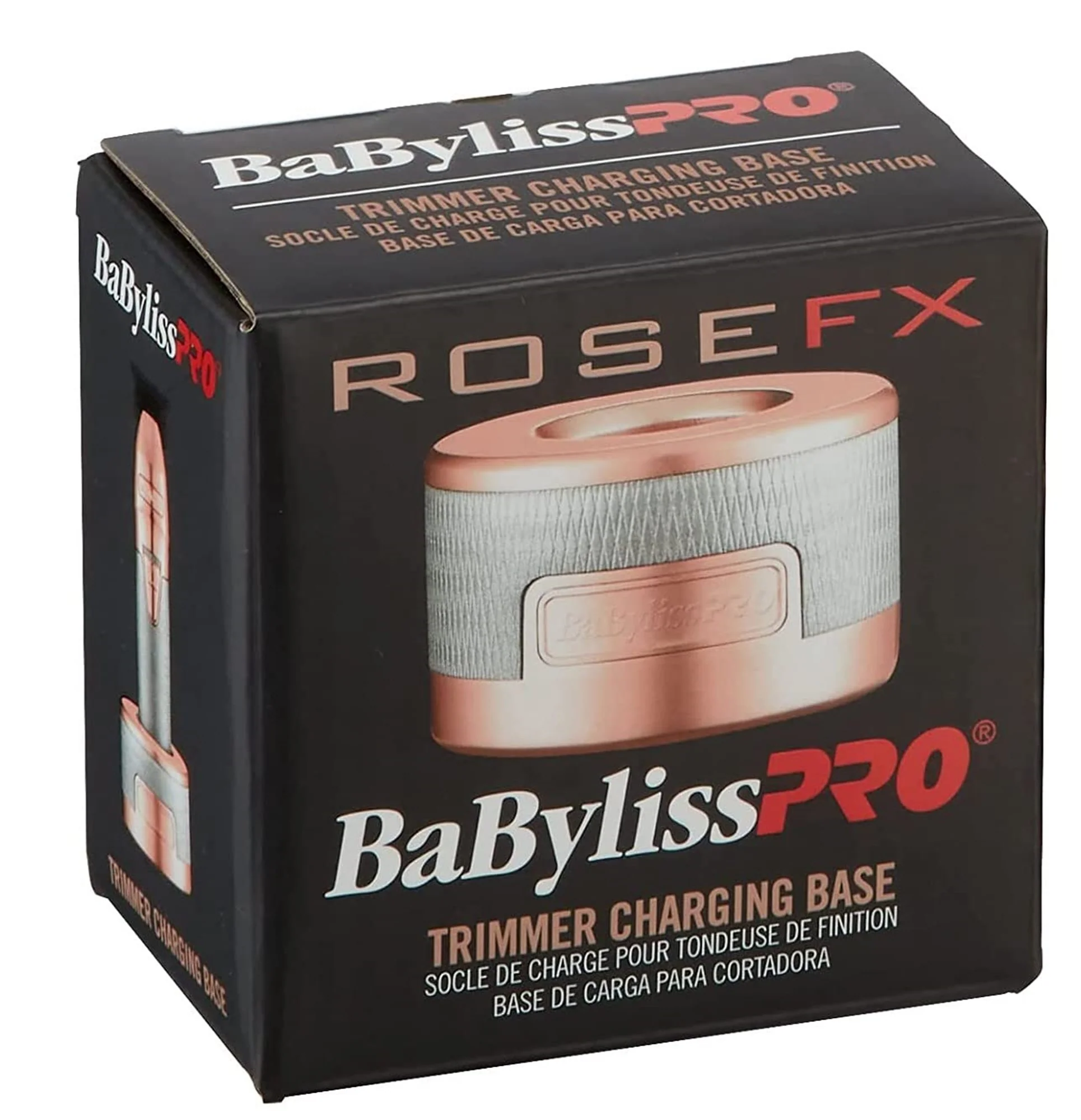 BaByliss Pro ROSEFX Trimmer Charging Base #FX787BASE-RG - Image 3