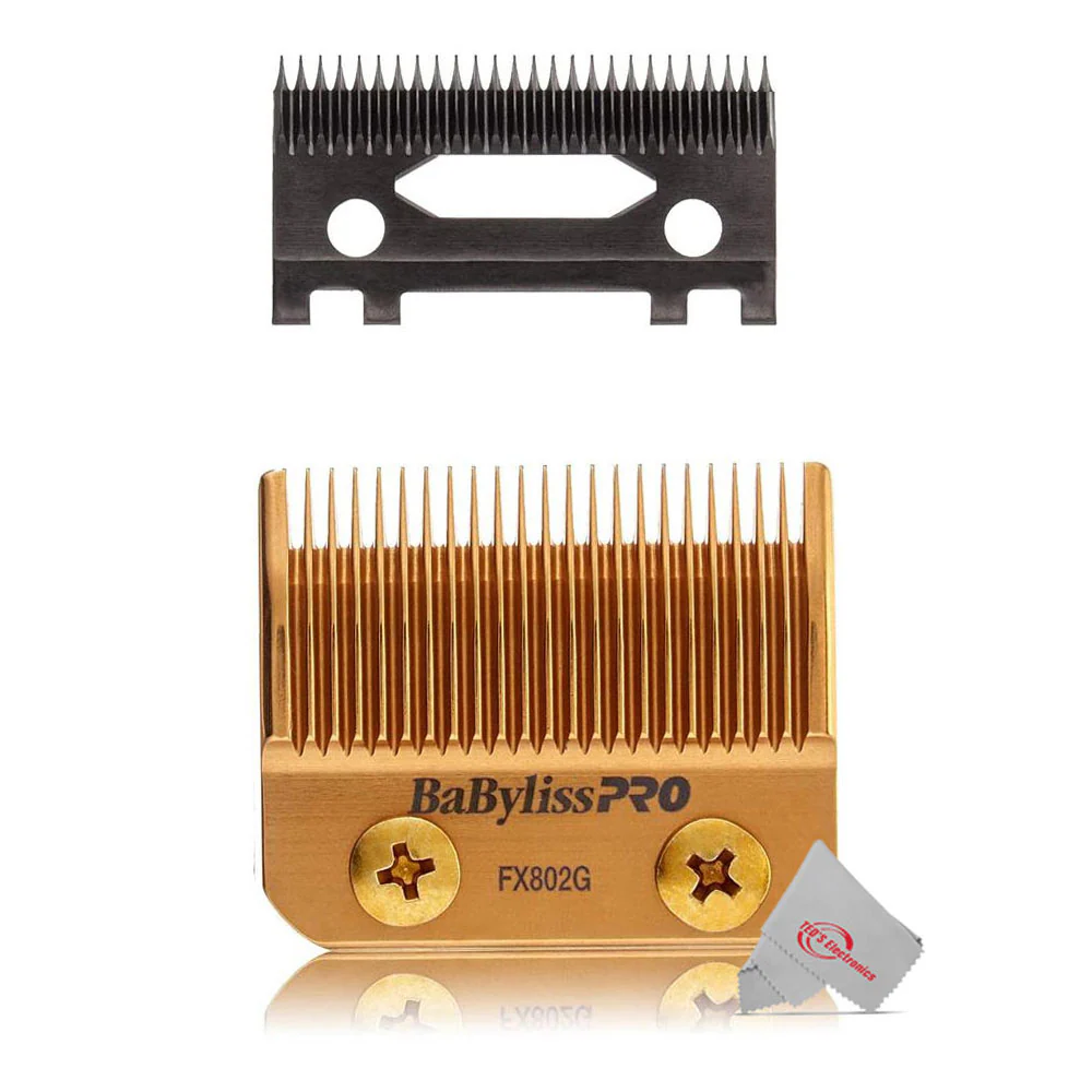 BaByliss Pro DLC and Titanium Coated Replacement Clipper Blade Fits FX870G, FX870BN, FX870RG, FX870W, FXF880 #FX802G - Image 2