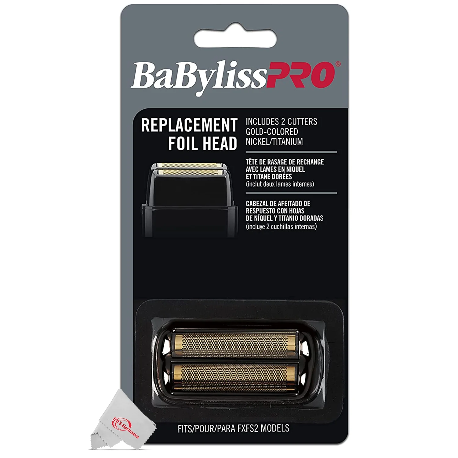 Babyliss Pro FOILFX02 Replacement Foil & Cutters #FXRF2B - Image 3