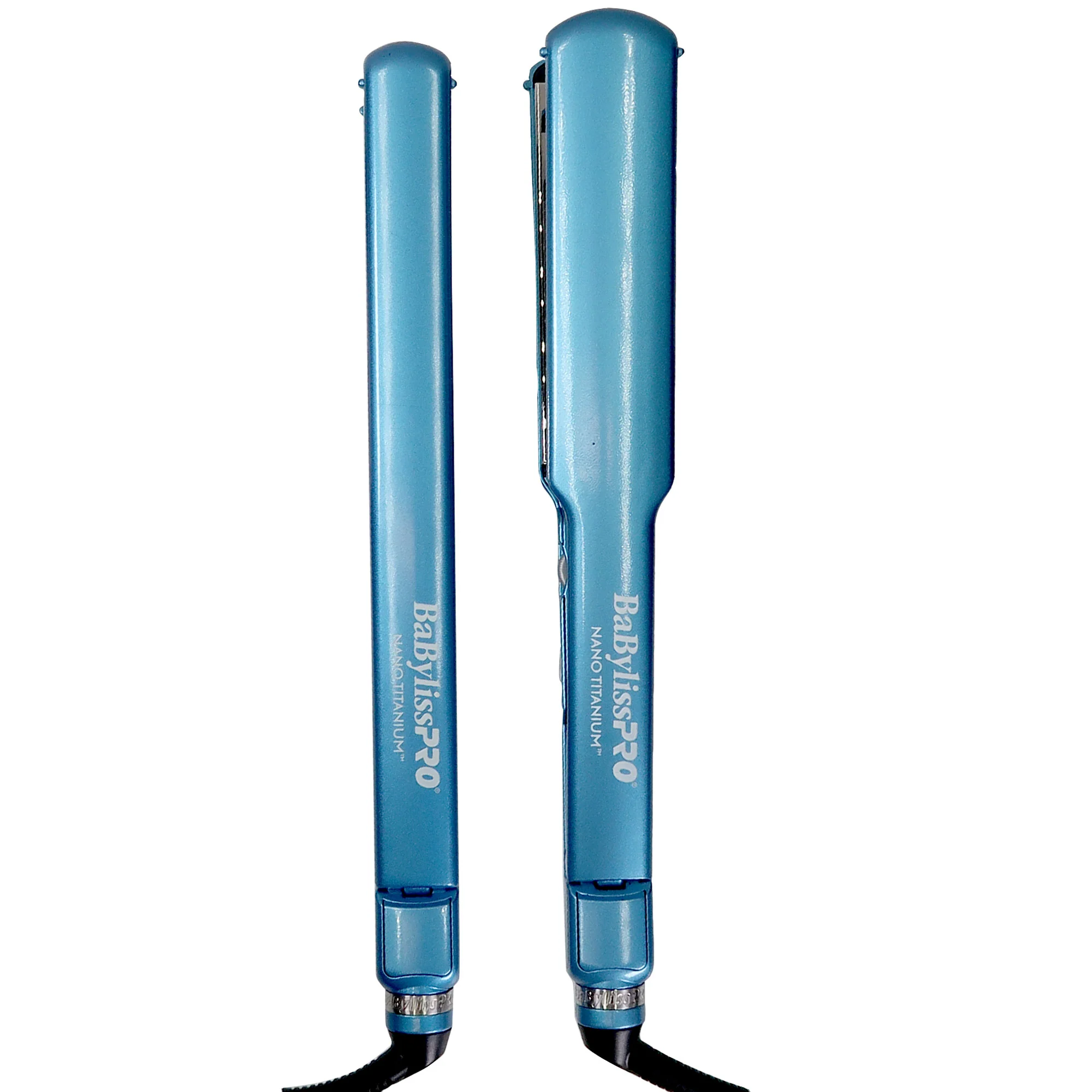 BaBylissPro Nano Titanium Ultra-Thin Flat Irons 1" & 1 ½" Combo BNTPP57UC with BabylissPro Nano Titanium Crimper Styling Iron 1 1/2" BNTCRL3073TUC and Barber Accessories - Image 3