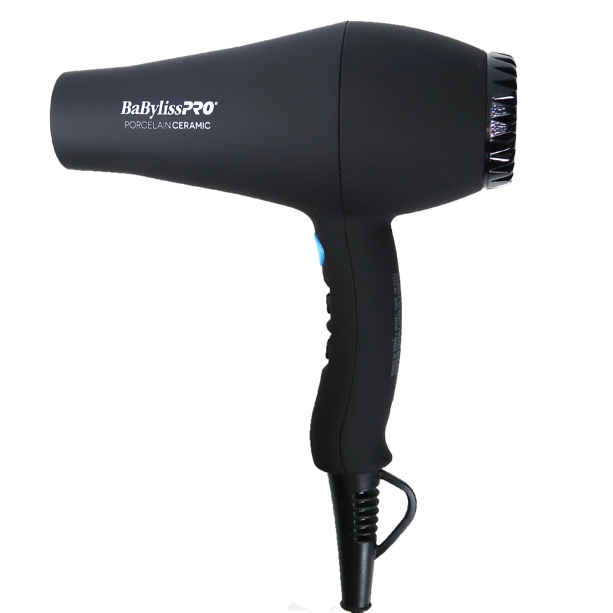 BaBylissPRO Carrera2 Professional Porcelain Ceramic Ionic 1900 Watts Hair Dryer with BaBylissPRO Porcelain Ceramic Marcel Curling Iron BP100MUC - Image 6