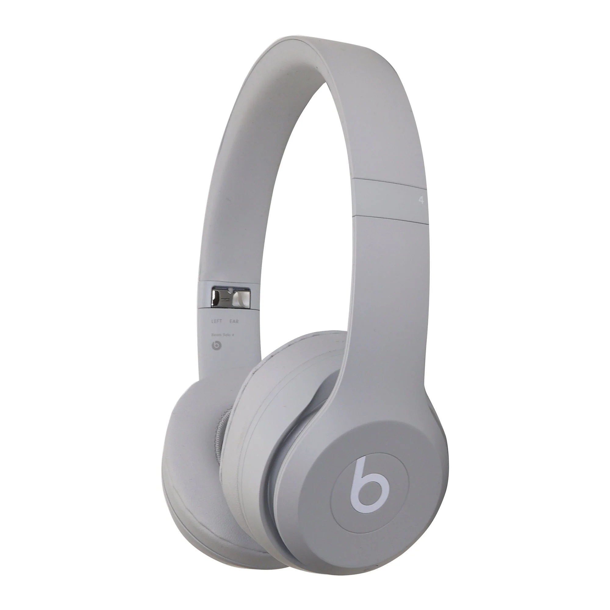 Beats Solo 4 Wireless On-Ear Bluetooth Headphones - Drenched Grey - Image 5