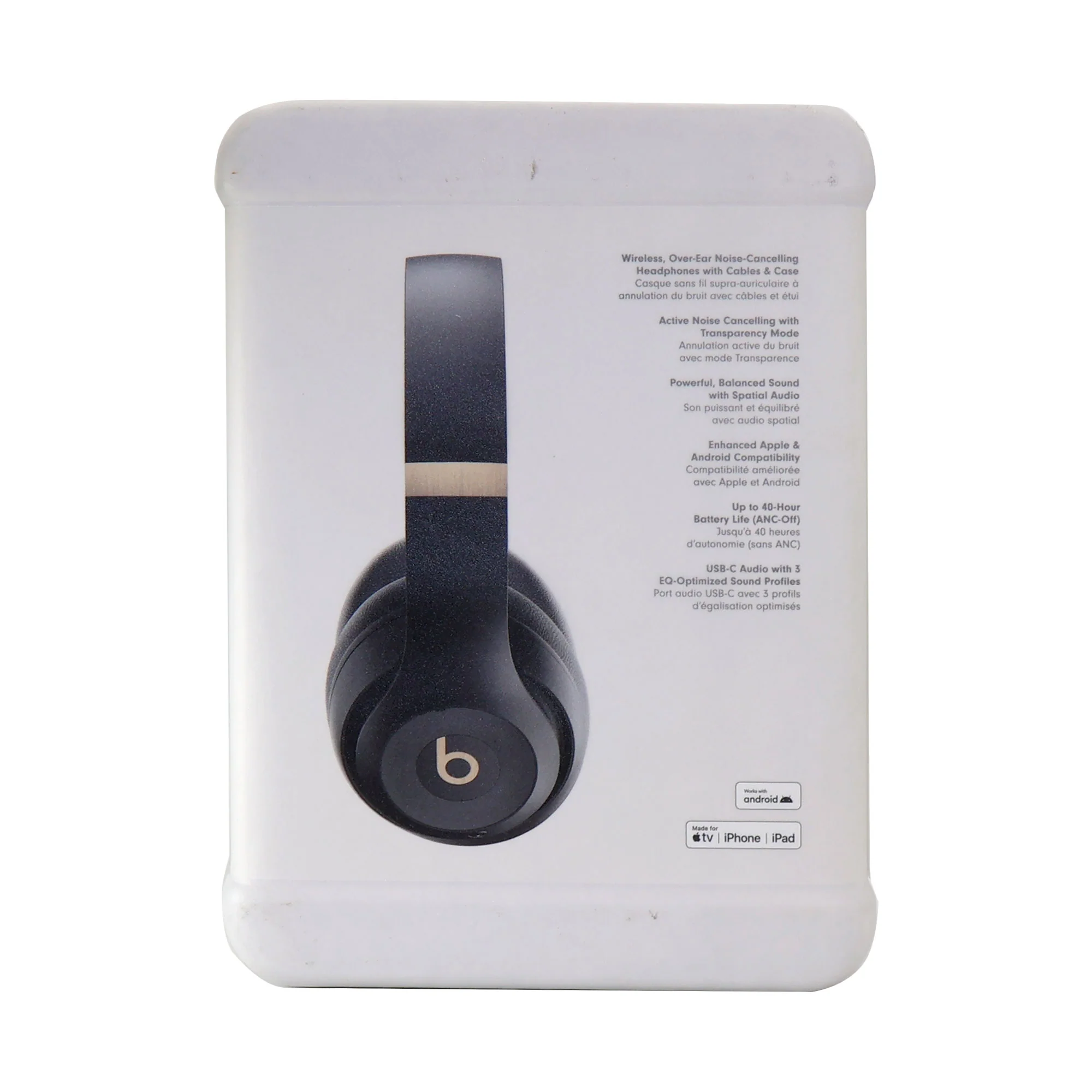 Beats Studio Pro Wireless Noise Cancelling Over-the-Ear Headphones - Black/Gold with T110 In Ear Headphone and Software Bundle - Image 7