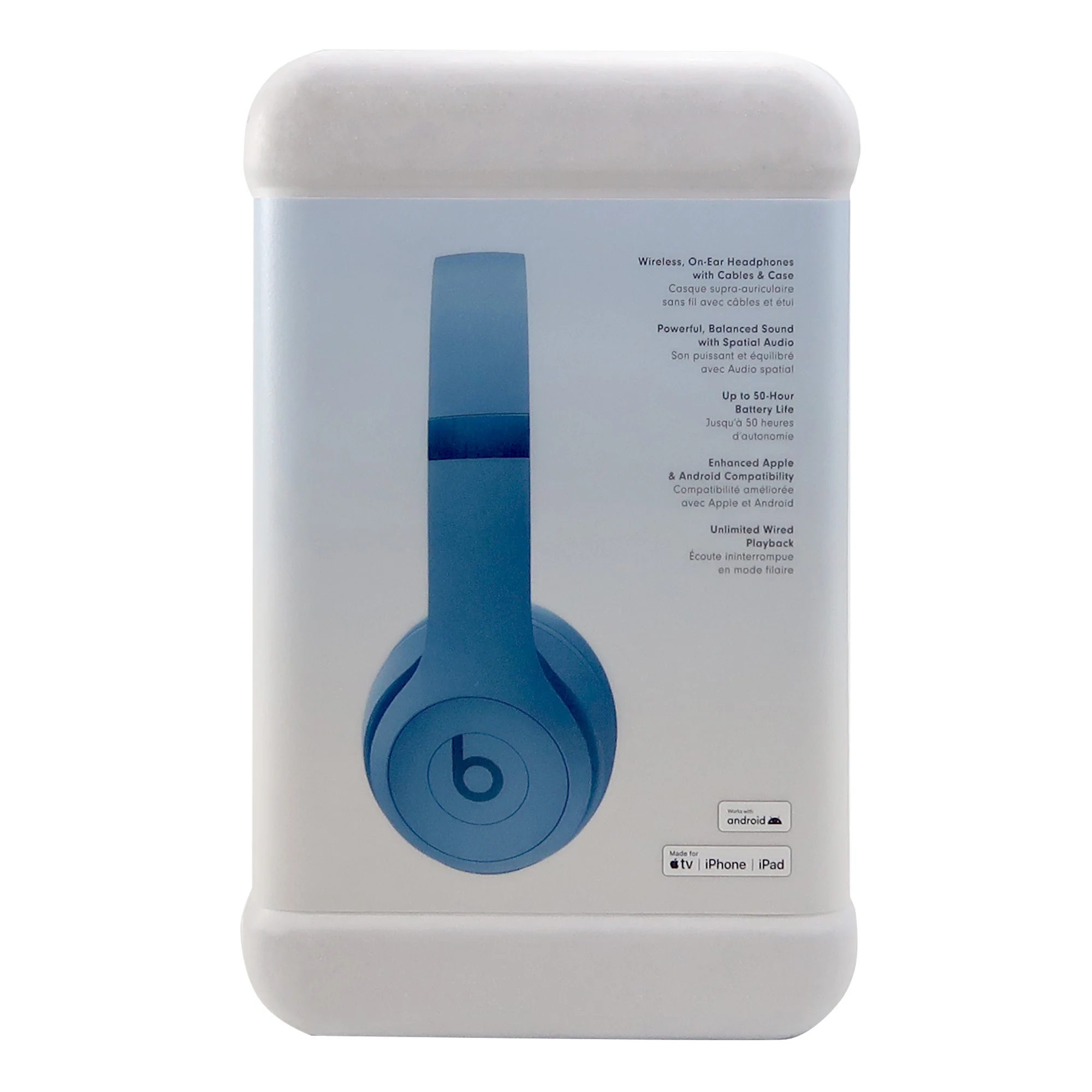 Beats by Dr. Dre Beats Solo 4 Wireless On-Ear Headphones (Slate Blue) - Image 9