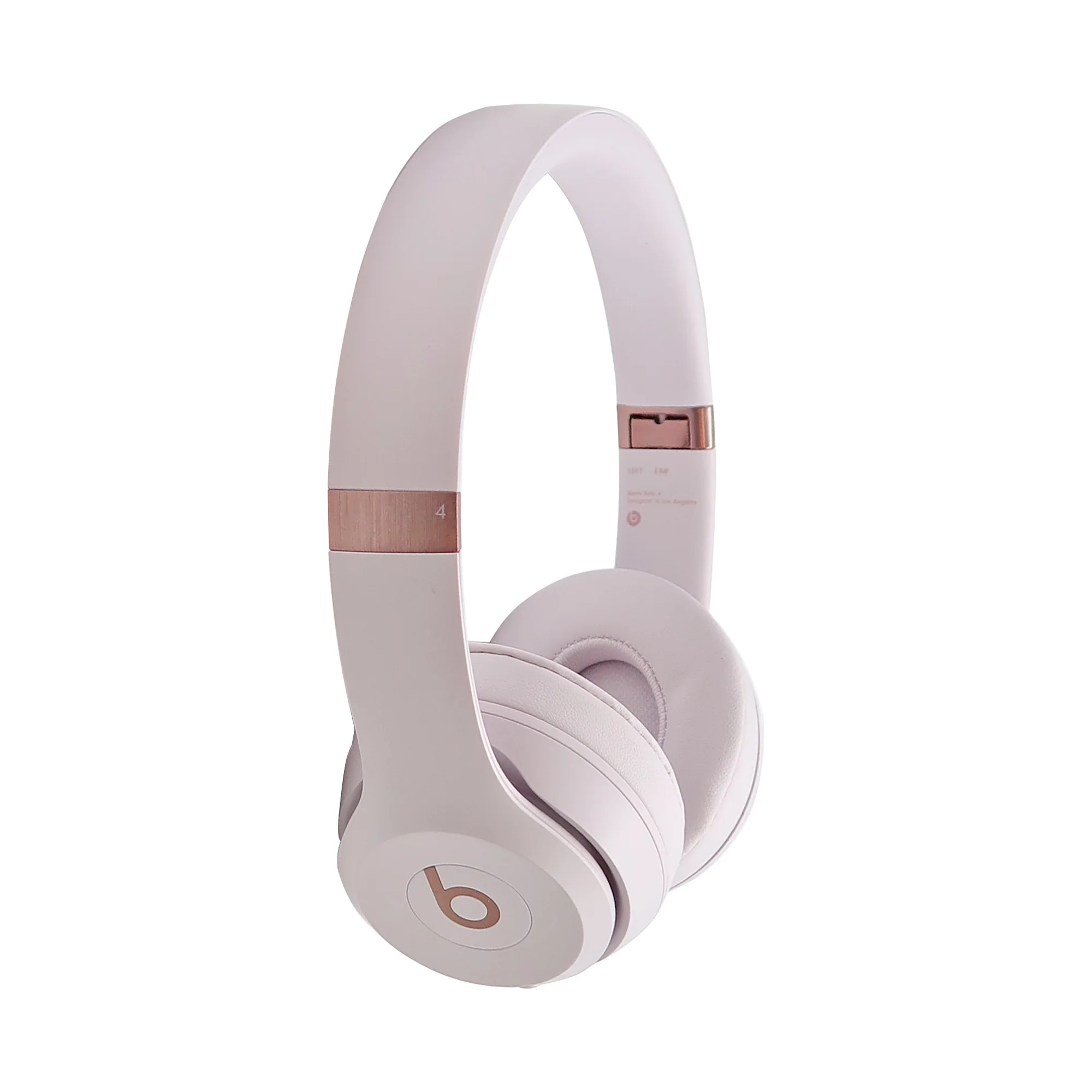 Beats by Dr. Dre Beats Solo 4 Wireless On-Ear Headphones (Cloud Pink) with Mack 2yr Worldwide Diamond Warranty and Fitness and Wellness Plus Software Suite - Image 2