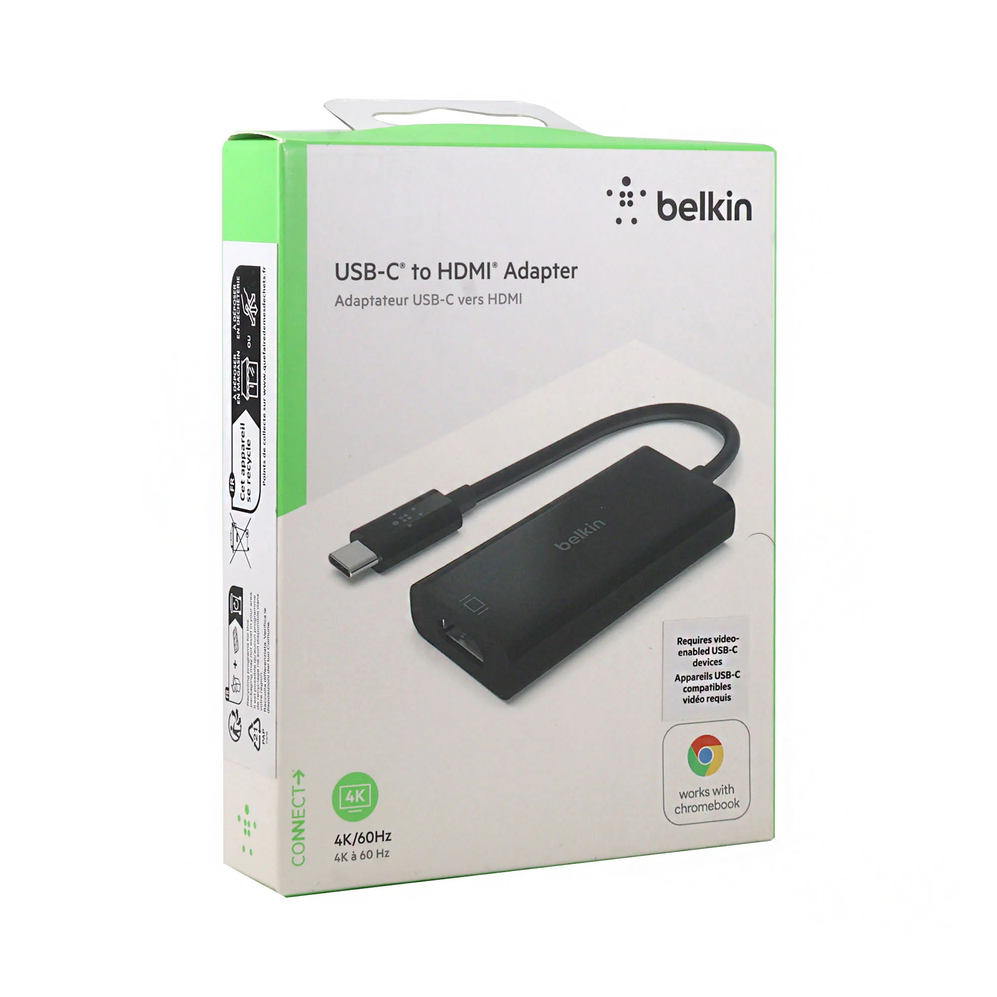 Belkin USB-C to HDMI Adapter 4K 60Hz to HDMI Converter Adapter - F2CU038BTBLK - Image 2