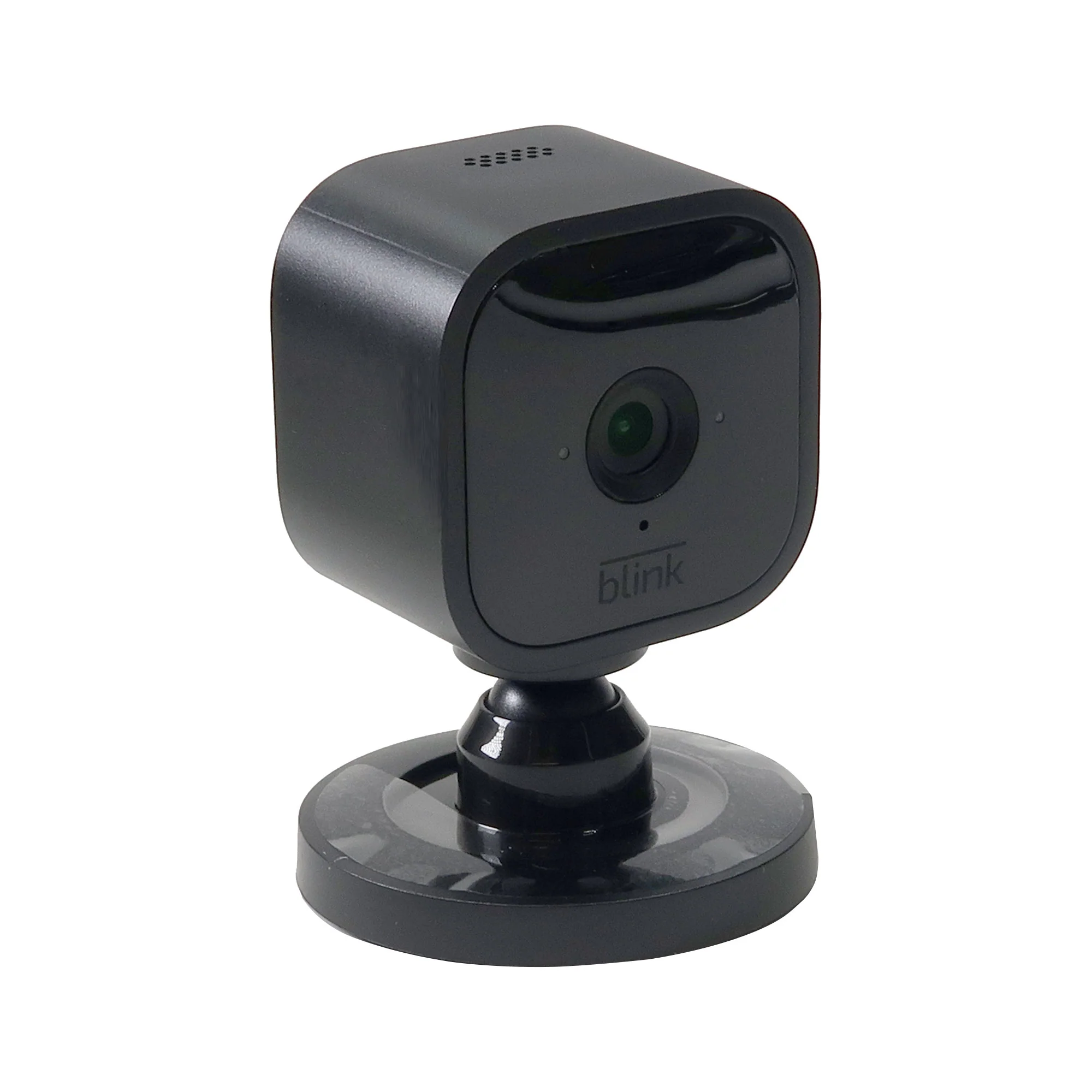2x Blink Mini Compact Indoor Plug-In Smart Security Camera 1080p Video Night Vision (Black) - Image 2