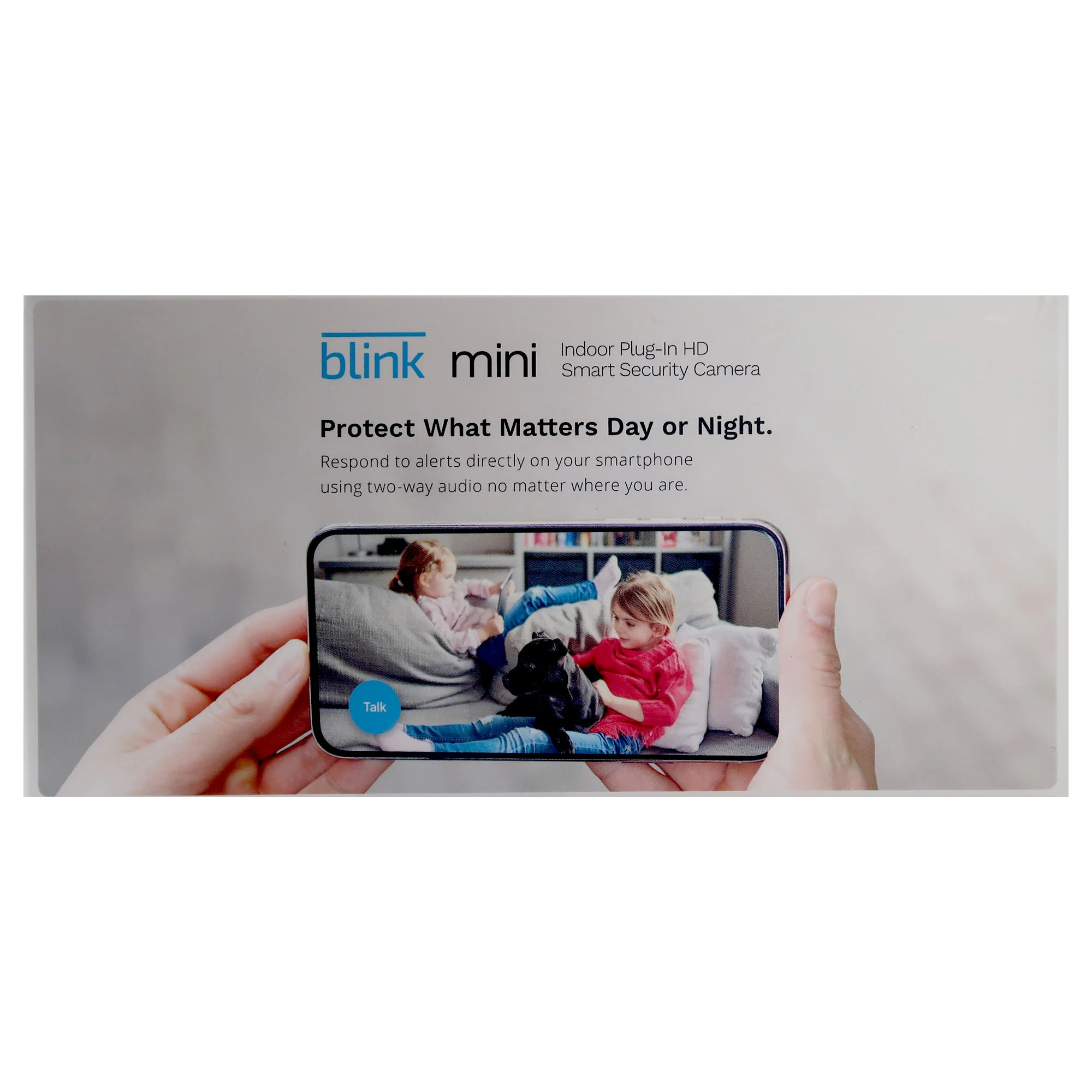3x Blink Mini Compact Indoor Plug-In Smart Security Camera Works With Alexa – 2 Cameras (White) - Image 5