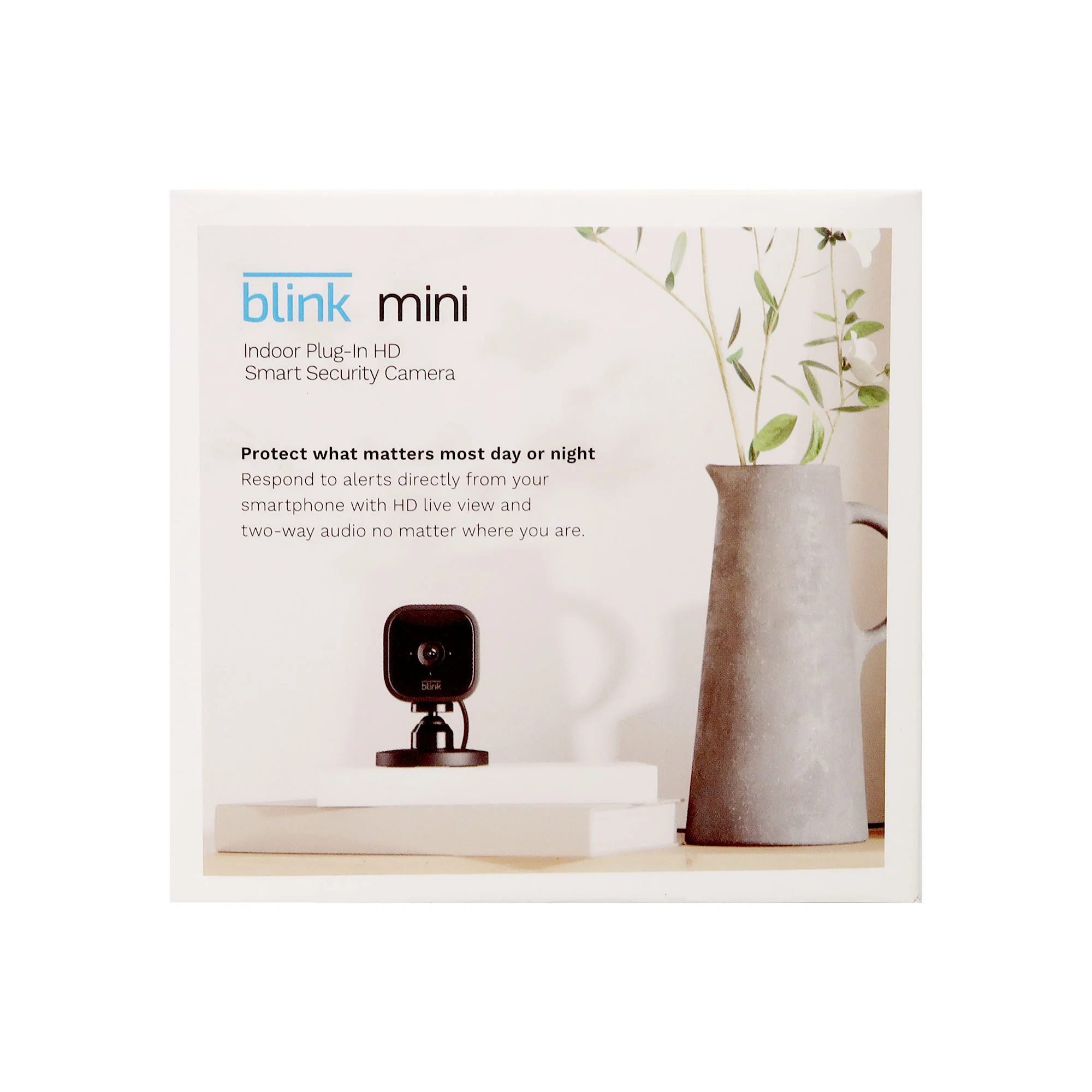 Blink Mini - Compact Indoor Plug-In Smart Security Camera 1080p Video with Night Vision Motion Detection 2-Way Audio Works with Alexa (Black) - Image 5