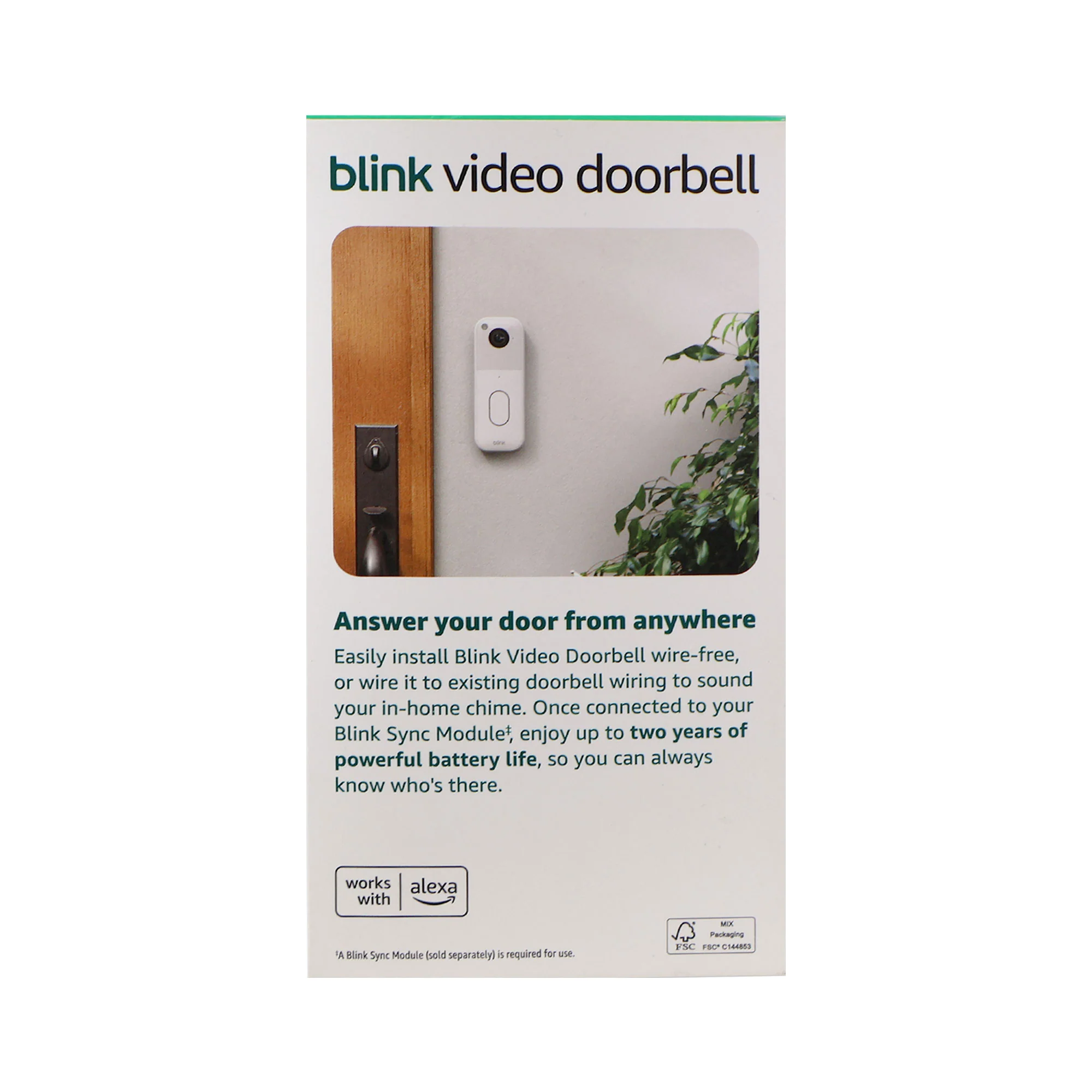 Blink Outdoor 4 2-Camera System Black (4th Gen) + Blink Video Doorbell White, Wireless - Image 5