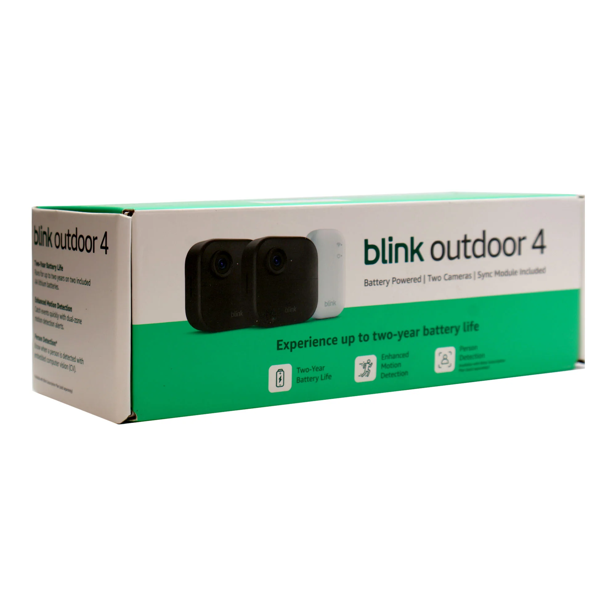 Blink Outdoor 4 2-Camera System with Sync Module Core + Blink Video Doorbell White - Image 5