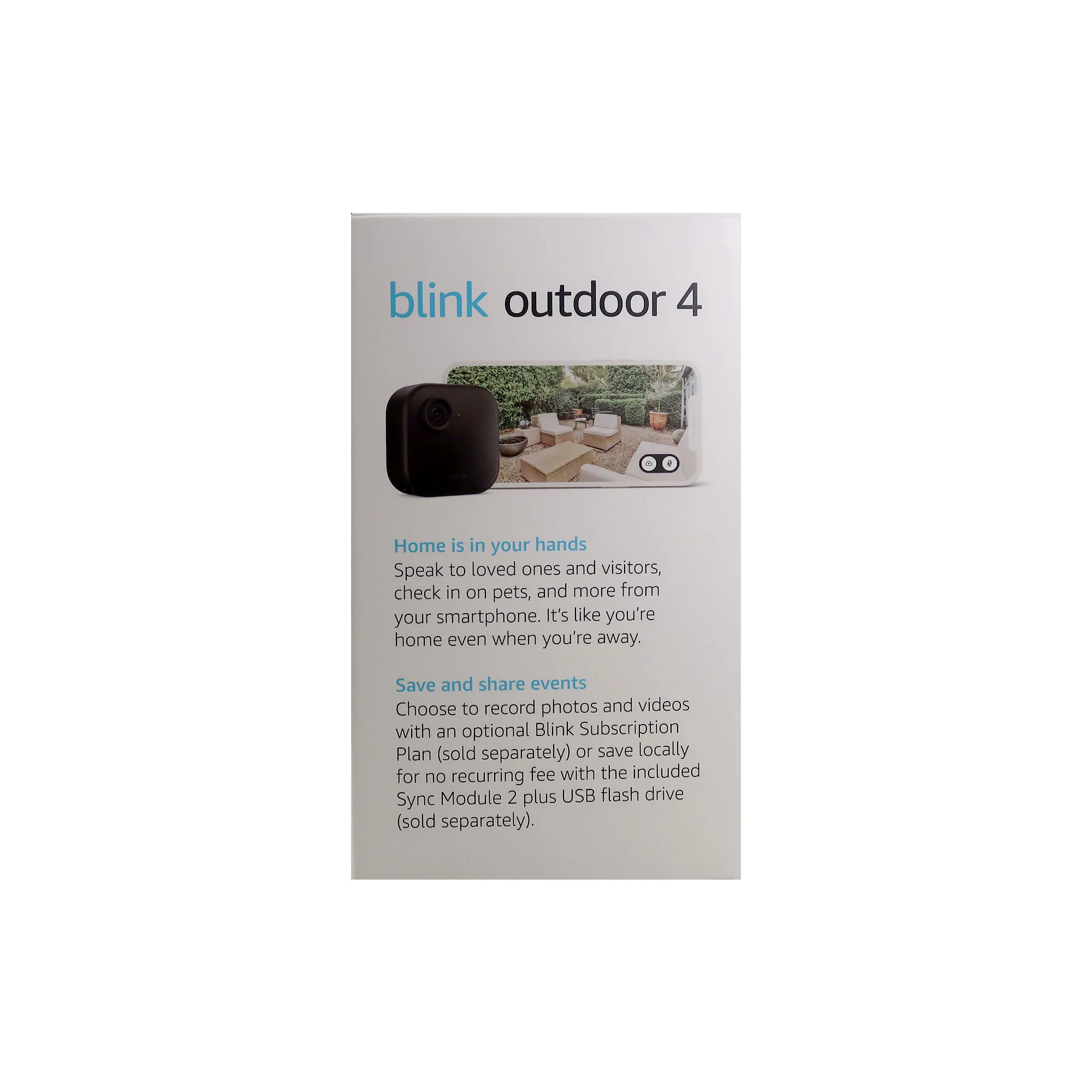 Blink Outdoor 4 5-Camera System (4th Gen) + Blink Video Doorbell White, Smart Security - Image 6