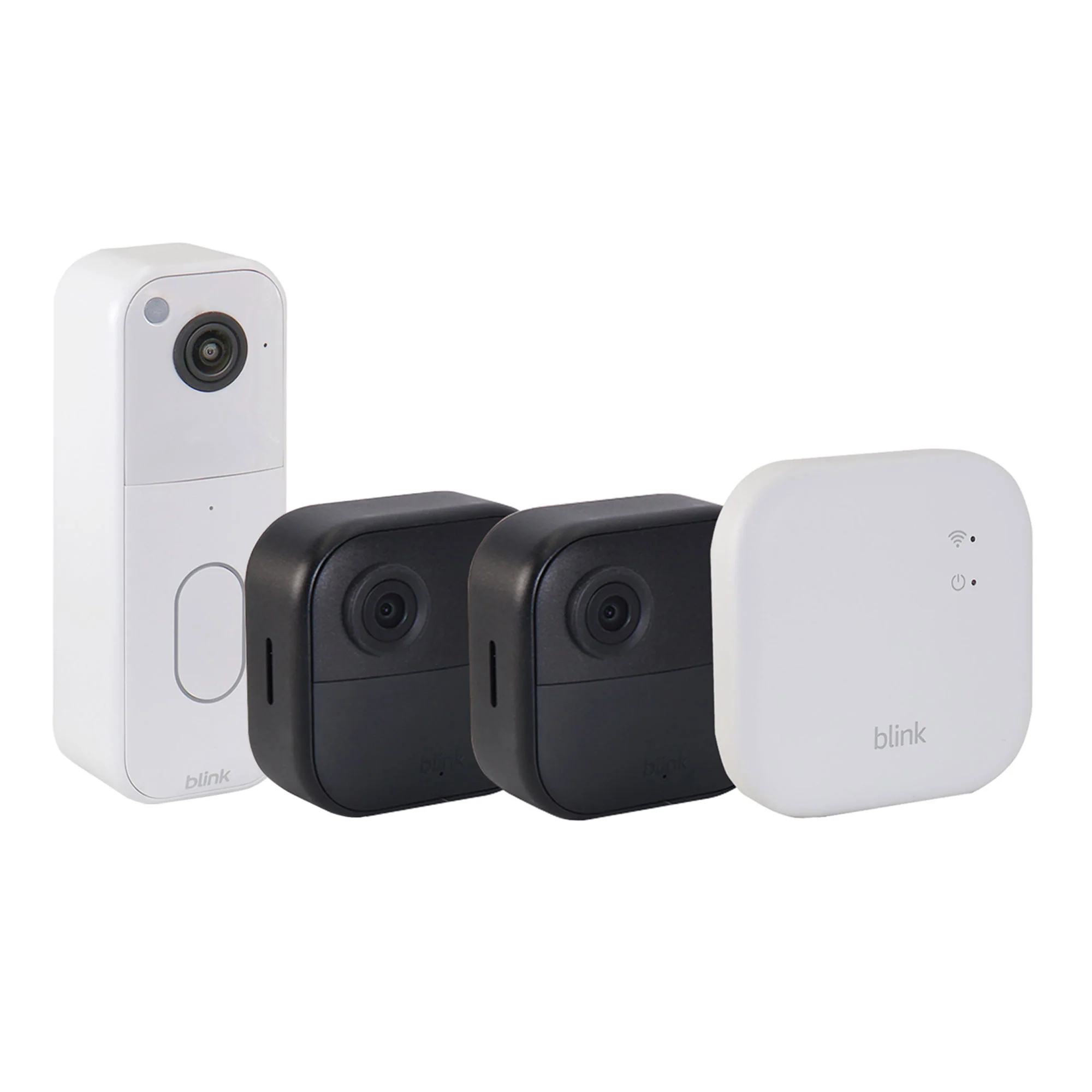 Blink Outdoor 4 XR 2-Camera System 400ft Range + Sync Module XR & Blink Video Doorbell