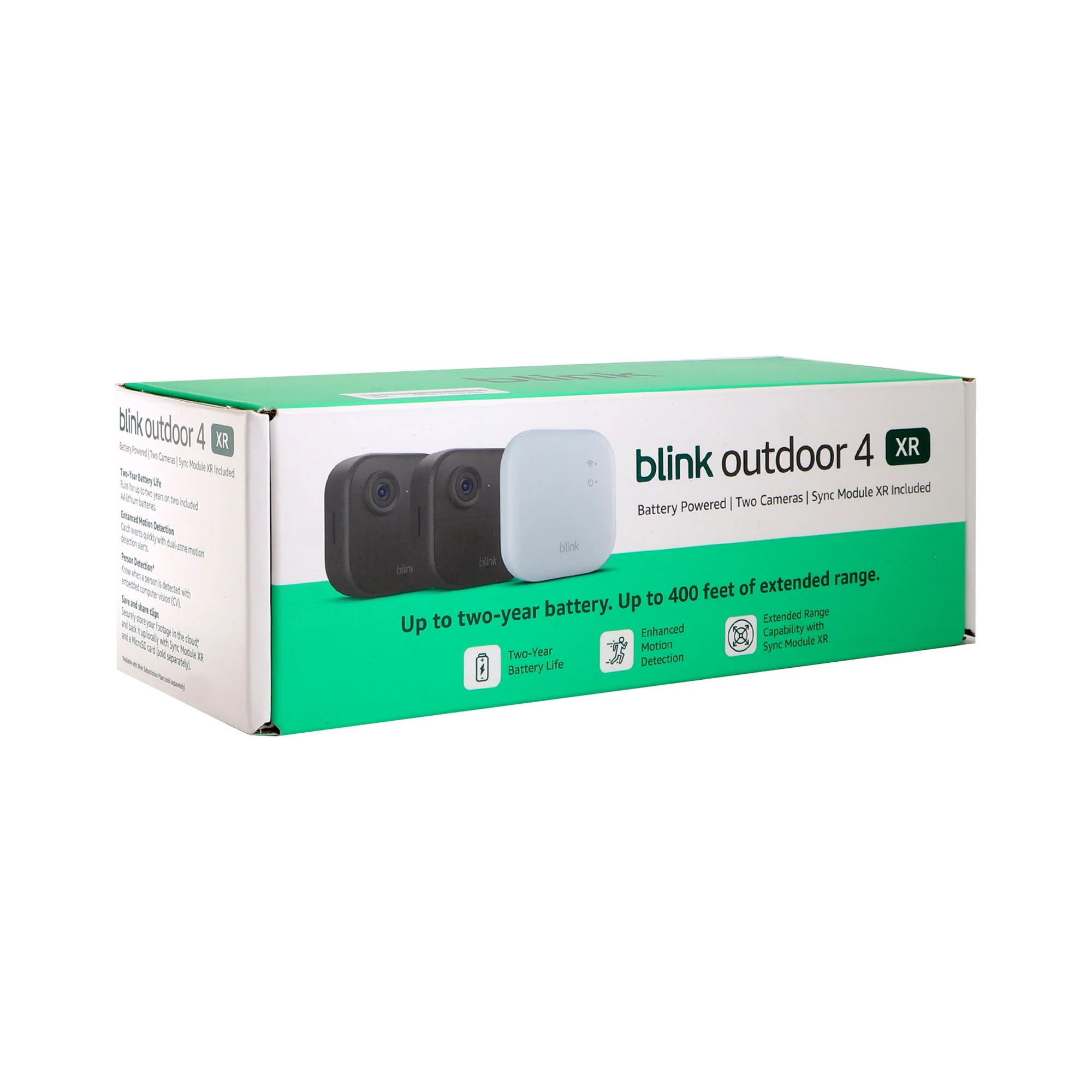 Blink Outdoor 4 XR 2-Camera System 400ft Range + Sync Module XR & Blink Video Doorbell - Image 6