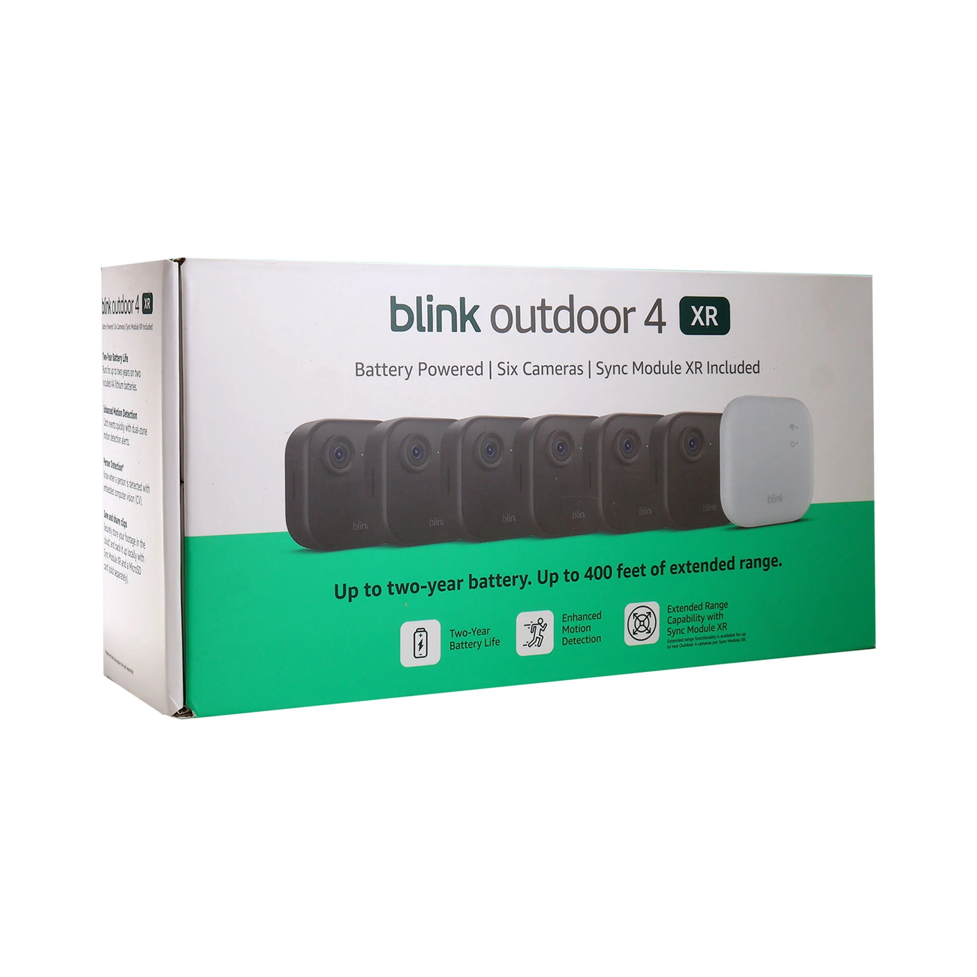 Blink Outdoor 4 XR 6-Camera System 400ft Range + Sync Module XR & Blink Video Doorbell - Image 3