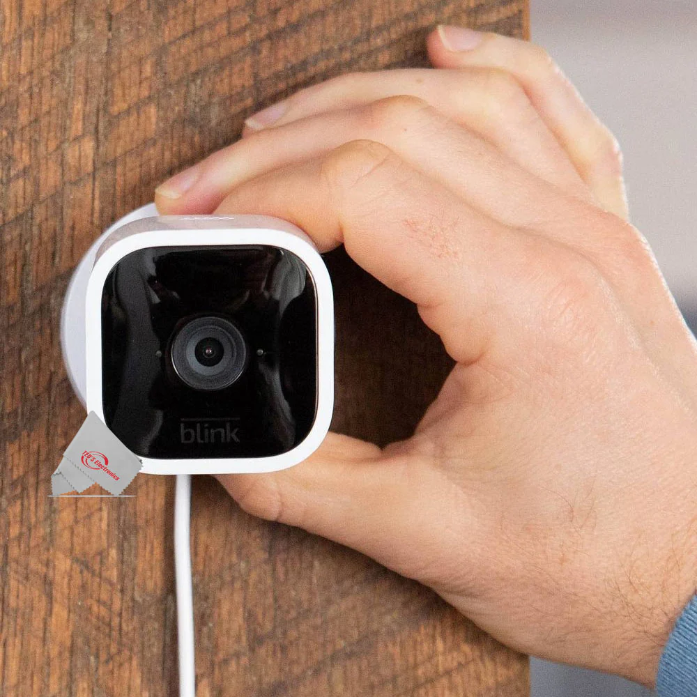 Blink Mini Indoor Plug-in HD Smart Security Camera, 1080HD Video, Works with Alexa - Image 3