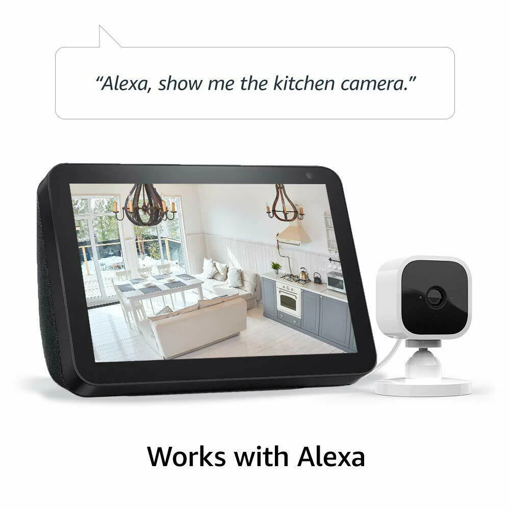 Blink Mini Indoor Plug-in HD Smart Security Camera, 1080HD Video, Works with Alexa - Image 7