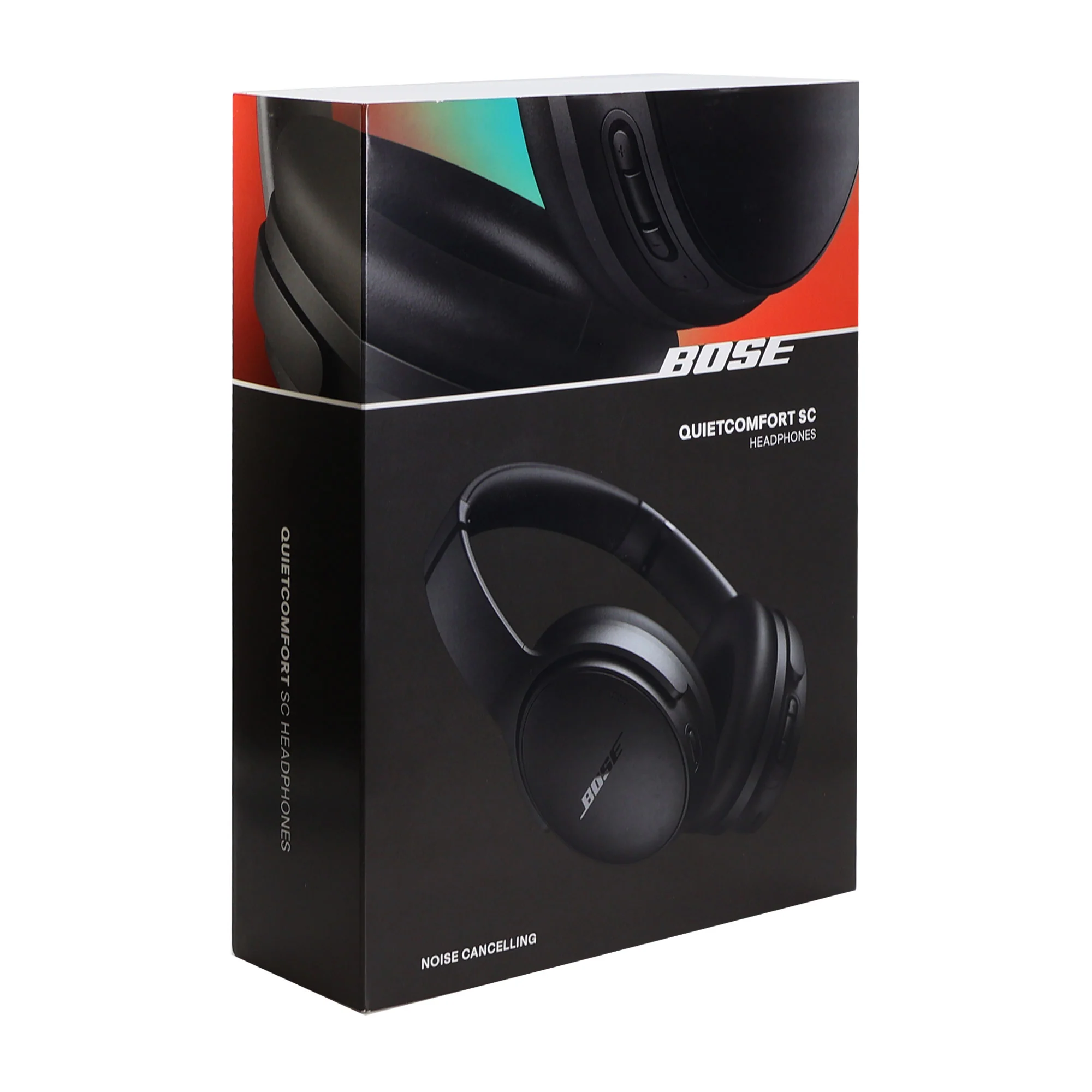 Bose QuietComfort SC Wireless Over-Ear Active Noise Canceling Headphones (Black) 884367-0900 with Soft Case + JBL T110 in Ear Headphones Black - Image 6
