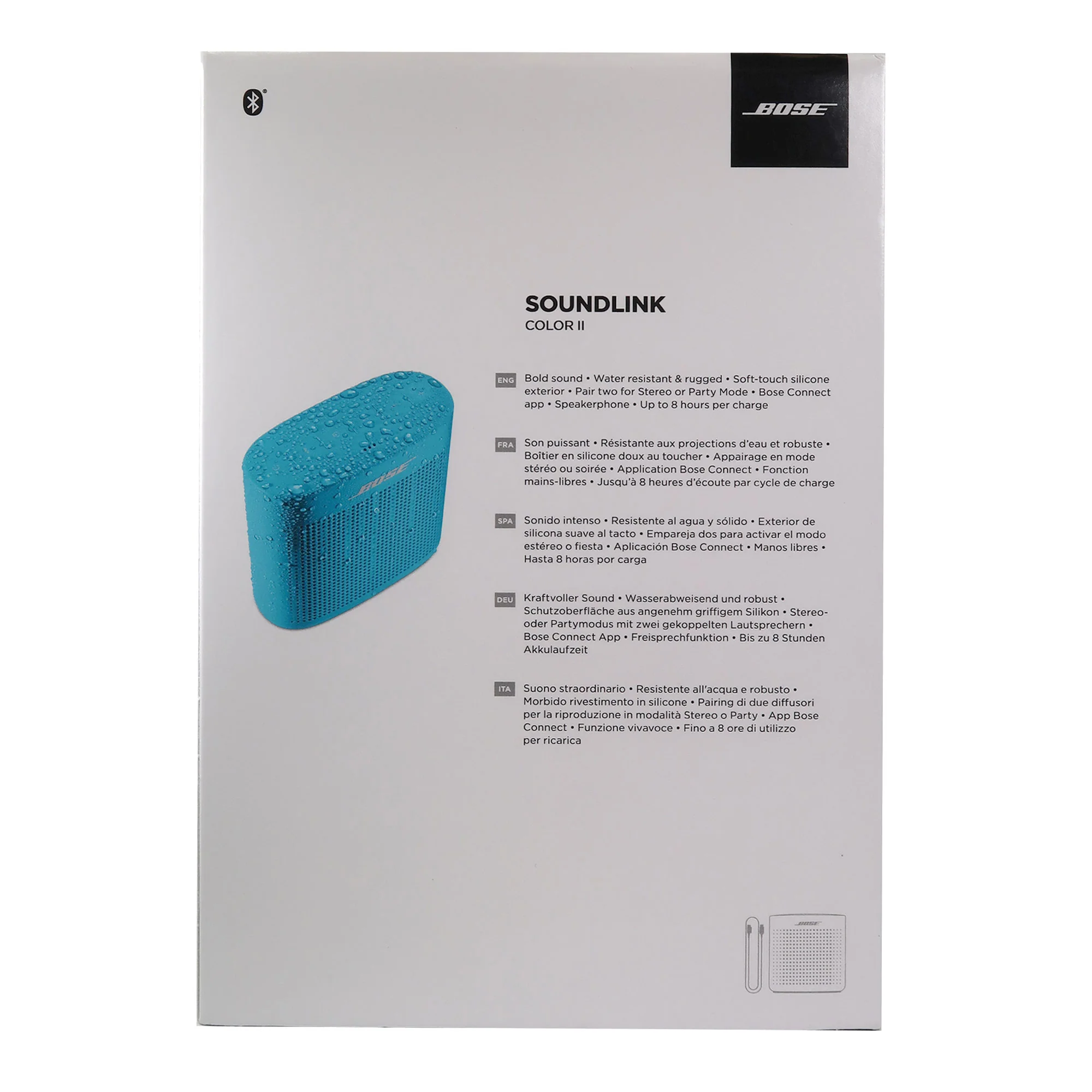 Bose SoundLink Color II Bluetooth Speaker (Aquatic Blue) - Image 6