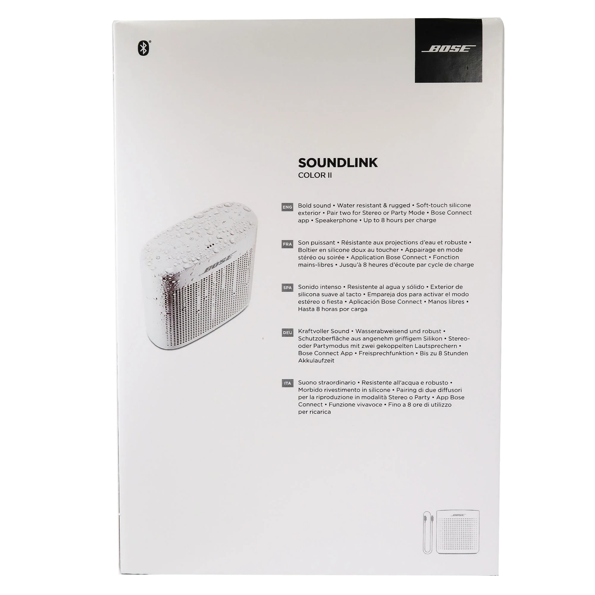 Bose SoundLink Color II Bluetooth Speaker (Polar White) - Image 6