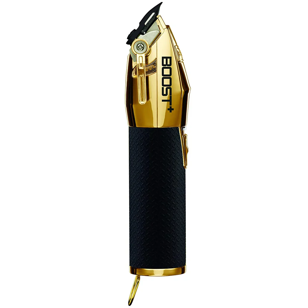 BaByliss Pro Gold FX Boost+ Metal Trimmer + FX02 FXFS2G Metal Double Foil Shaver and Cape - Image 7
