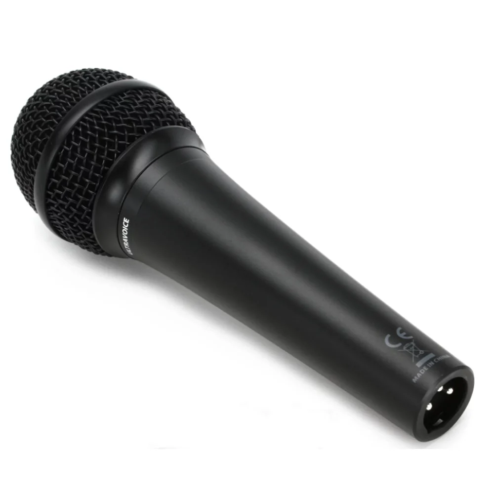 Behringer XM1800S Dynamic Vocal & Instrument Microphone (3-pack) + 3x Pig Hog 8mm XLR Microphone Cable + Tabletop Tripod - Image 4