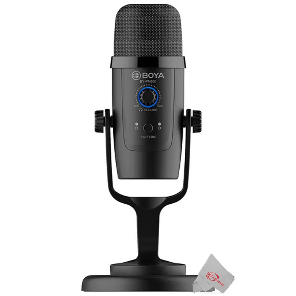 BOYA BY-PM500 USB Microphone (iOS/Android, Mac/Windows) For Podcasting, Music and Content Creation - Image 2