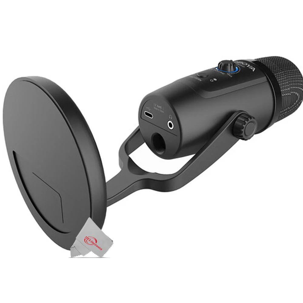 BOYA BY-PM500 USB Microphone (iOS/Android, Mac/Windows) For Podcasting, Music and Content Creation - Image 3