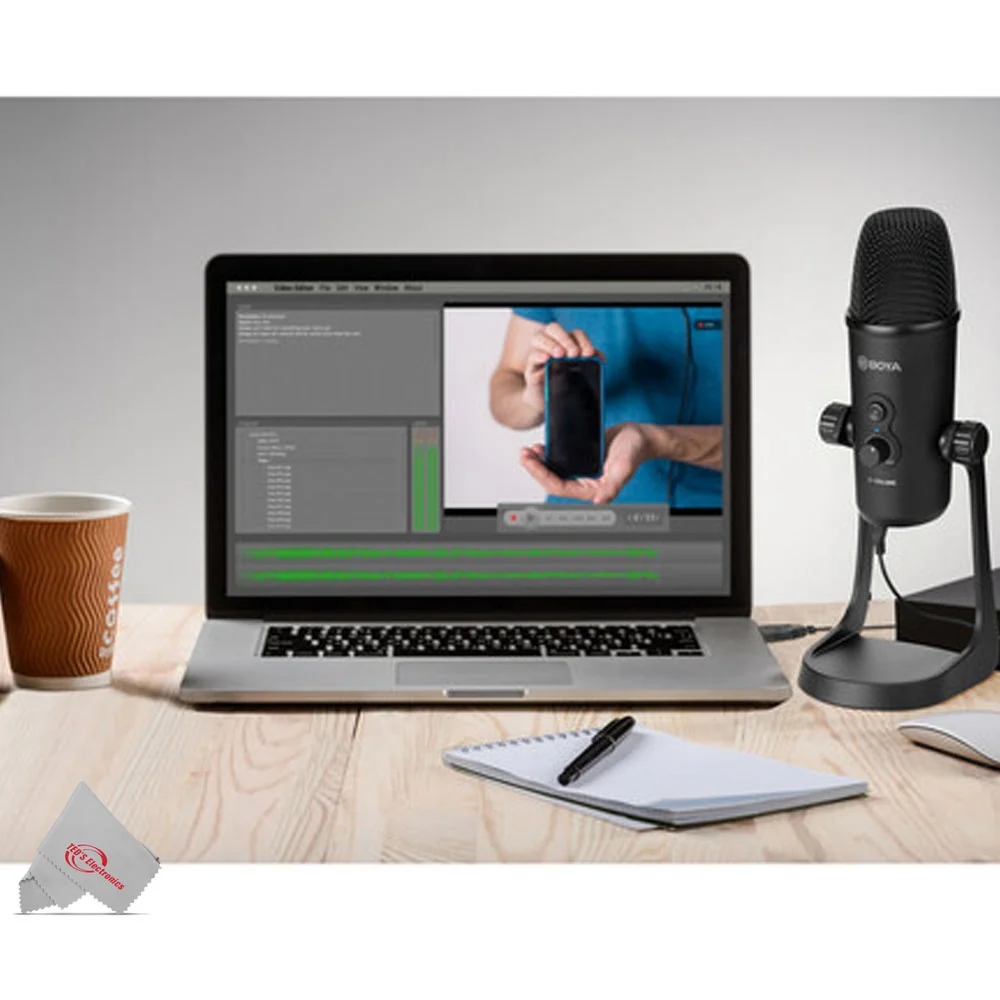 BOYA BY-PM700 Multipattern USB Omni for Room Capture Microphone (Mac/Windows)For Content Creators of All Kinds - Image 4