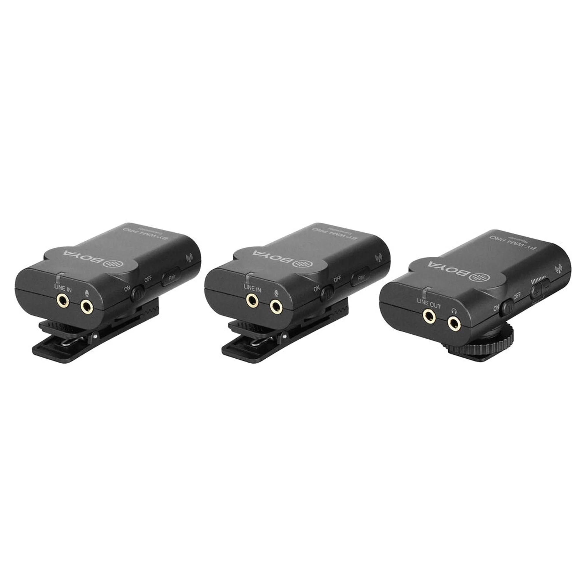 Boya BY-WM4 PRO-K2 Two-Person Digital Camera-Mount Wireless Omni Lavalier Microphone System (2.4 GHz) - Image 7