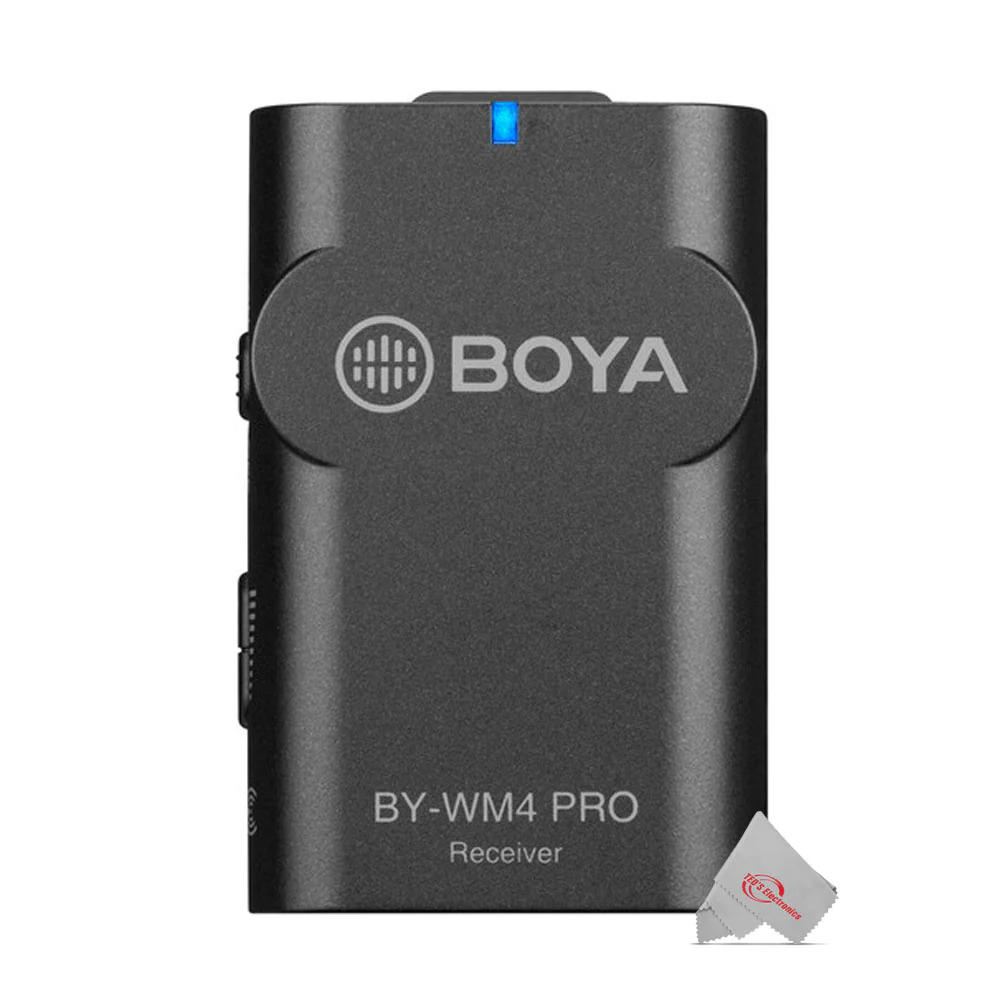 Boya BY-WM4 Pro k2 Dual-Channel Digital Wireless 2 x Omni Lavalier Mic Microphone For 2-Person Videos, Interviews, YouTube - Image 4