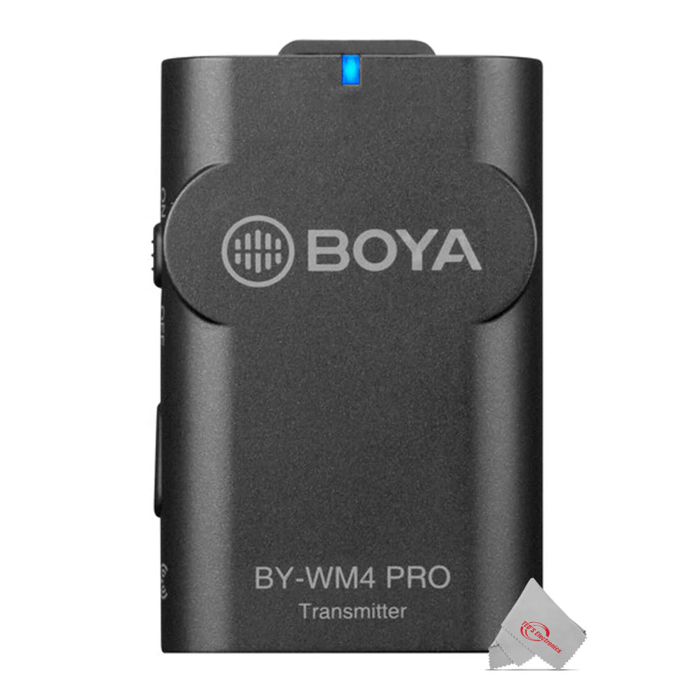 Boya BY-WM4 Pro k2 Dual-Channel Digital Wireless 2 x Omni Lavalier Mic Microphone For 2-Person Videos, Interviews, YouTube - Image 5