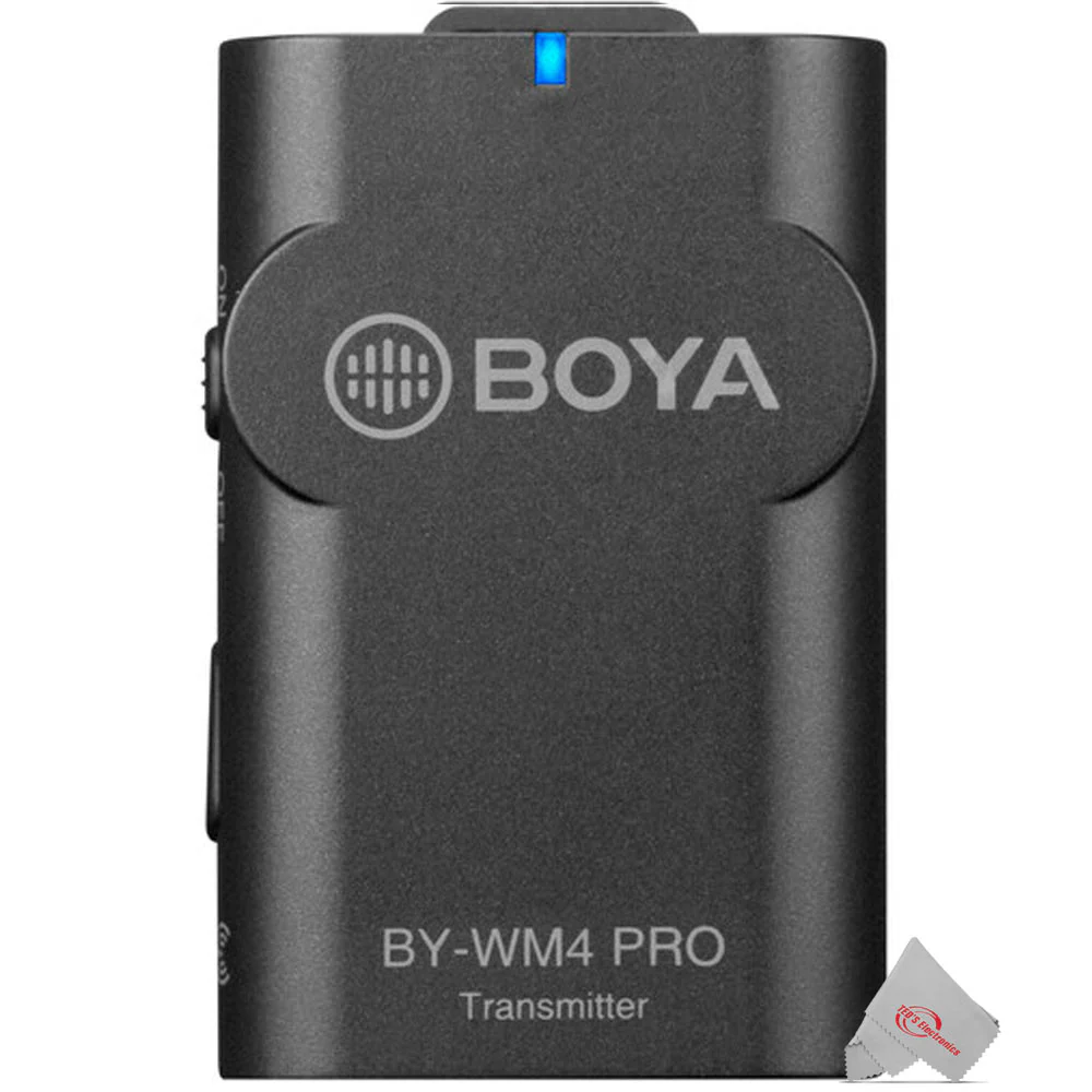 Boya BY-WM4 Pro Dual-Channel Digital Wireless Omni Lavalier Microphone For Videos, Interviews, And YouTube - Image 5