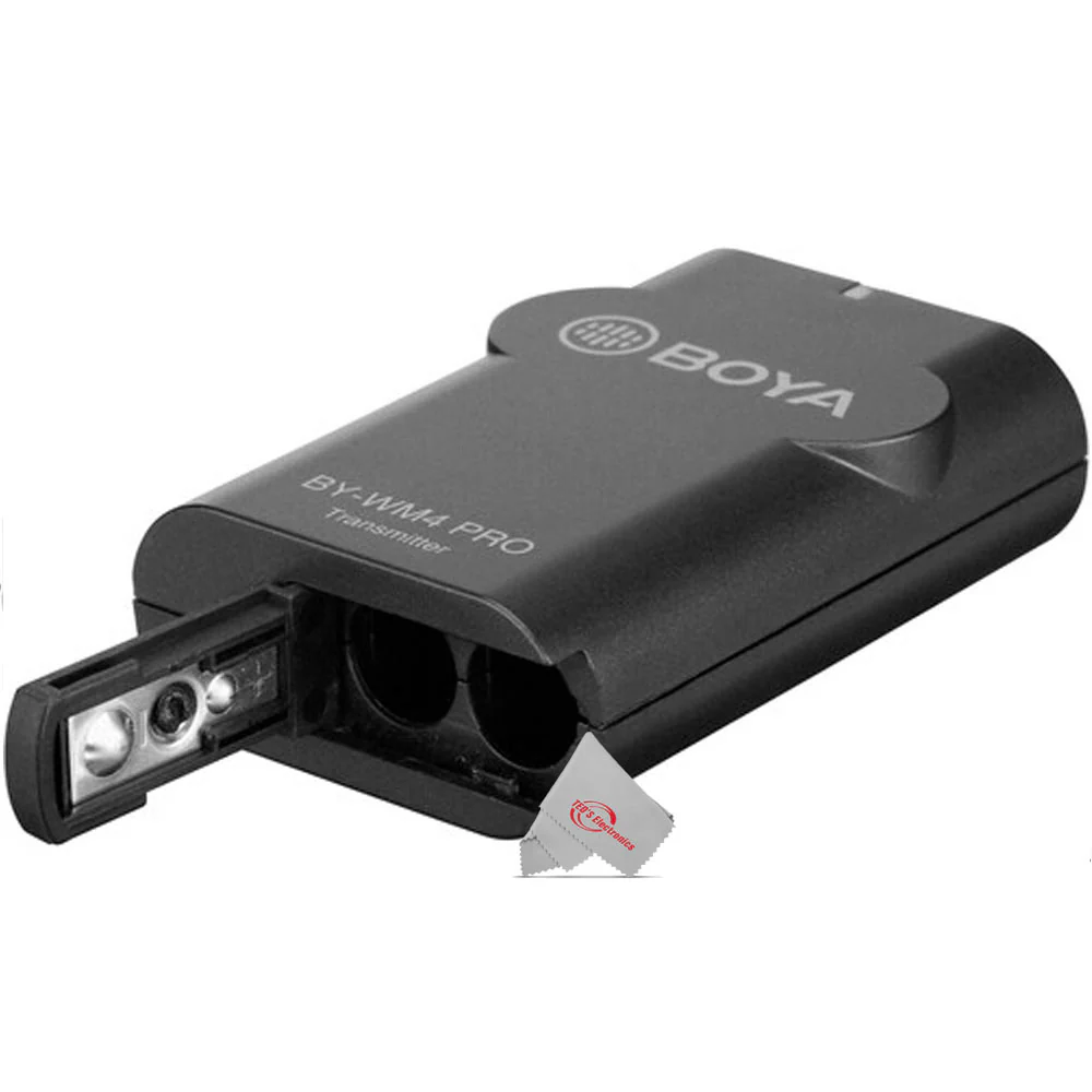 Boya BY-WM4 Pro Dual-Channel Digital Wireless Omni Lavalier Microphone For Videos, Interviews, And YouTube - Image 8