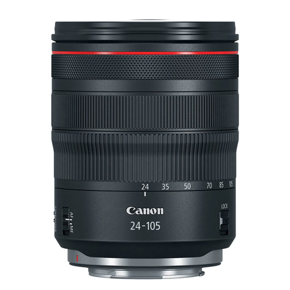 Canon RF 24-105mm f/4L IS USM Lens with 77mm UV Filter Accessory Kit - Image 3