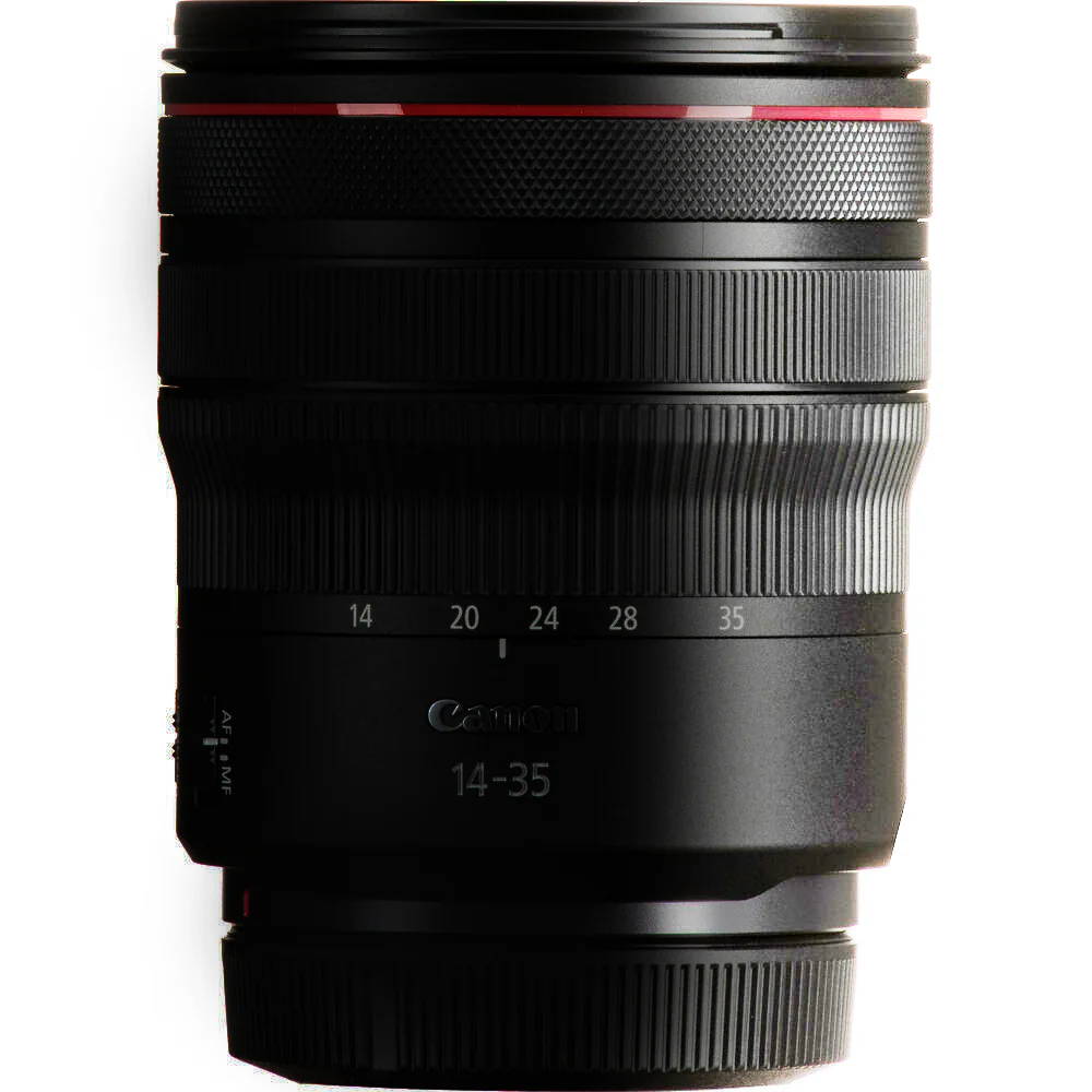 Canon RF 14-35mm f/4 L IS USM Lens with UV Filter and 6" Padded Lens Case - Image 4